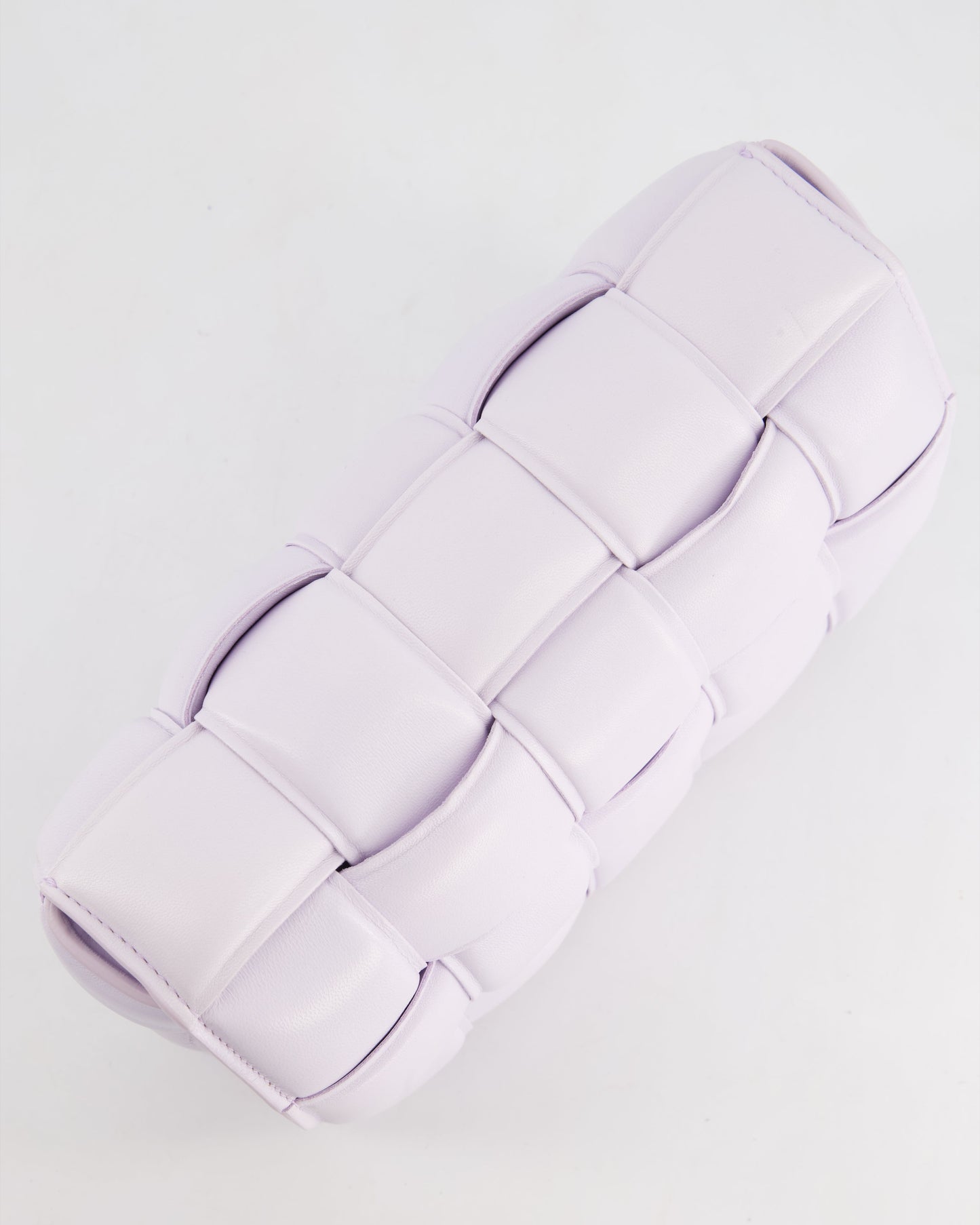*HOT & FIRE PRICE* Bottega Veneta Pale Lilac Padded Cassette Bag with Gold Hardware RRP £2,780