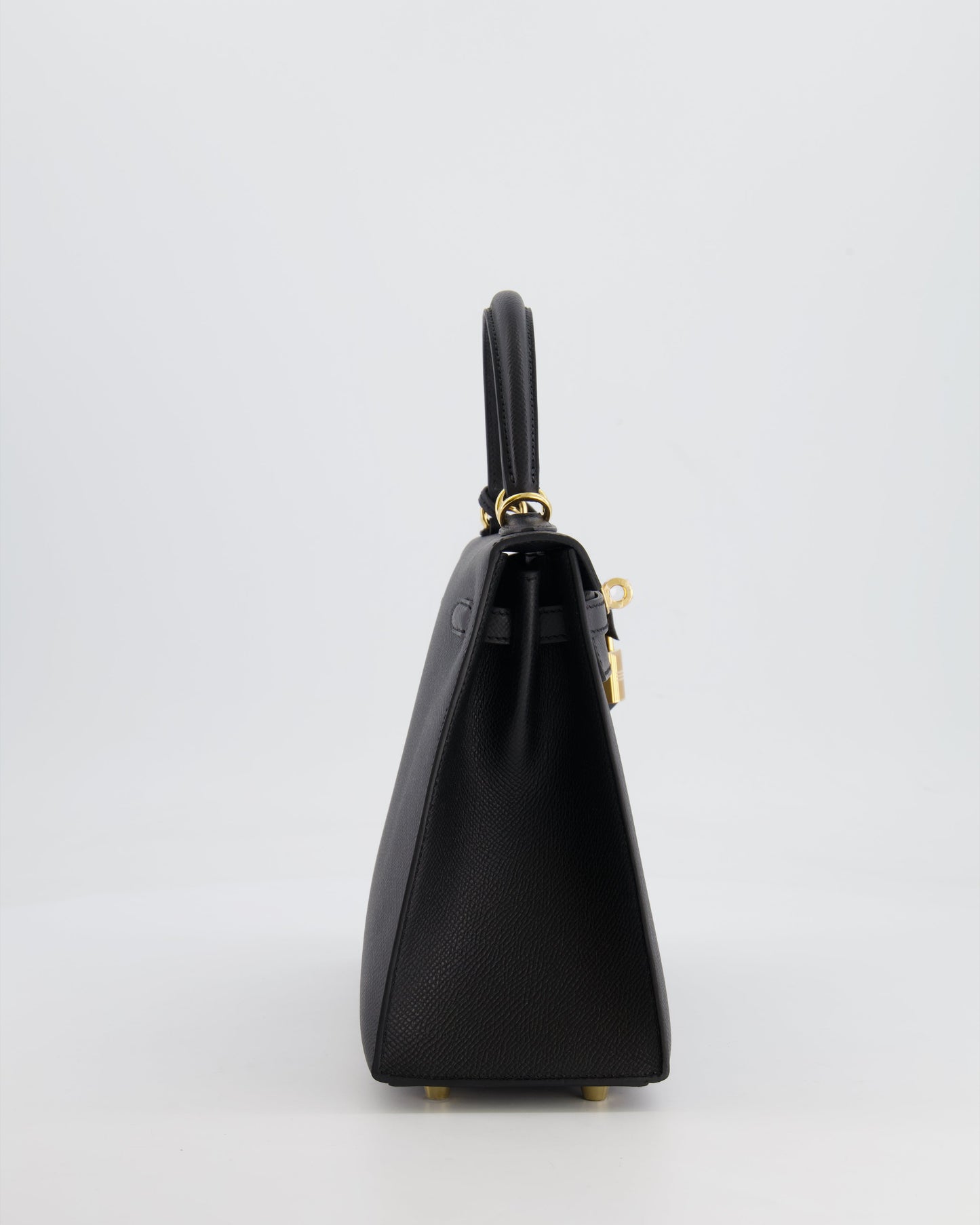 *HOLY GRAIL* Herm�s Kelly 25 Sellier Bag in Noir Epsom Leather with Gold Hardware