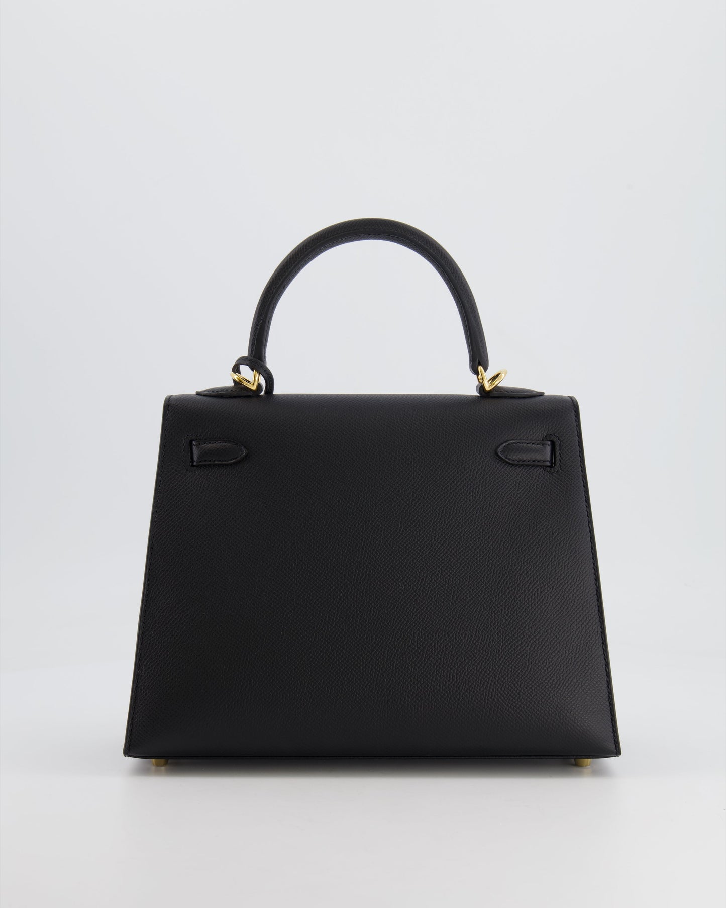 *HOLY GRAIL* Herm�s Kelly 25 Sellier Bag in Noir Epsom Leather with Gold Hardware