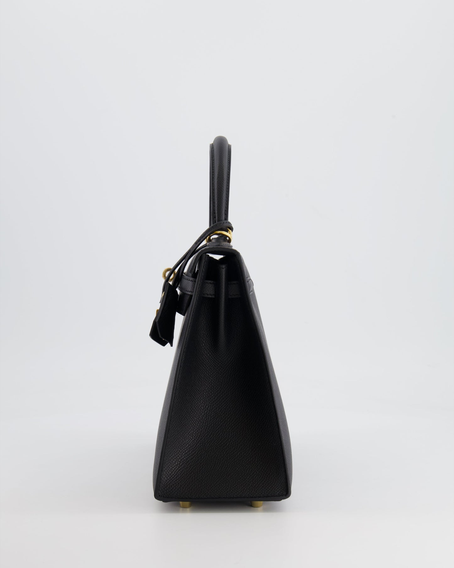 *HOLY GRAIL* Herm�s Kelly 25 Sellier Bag in Noir Epsom Leather with Gold Hardware
