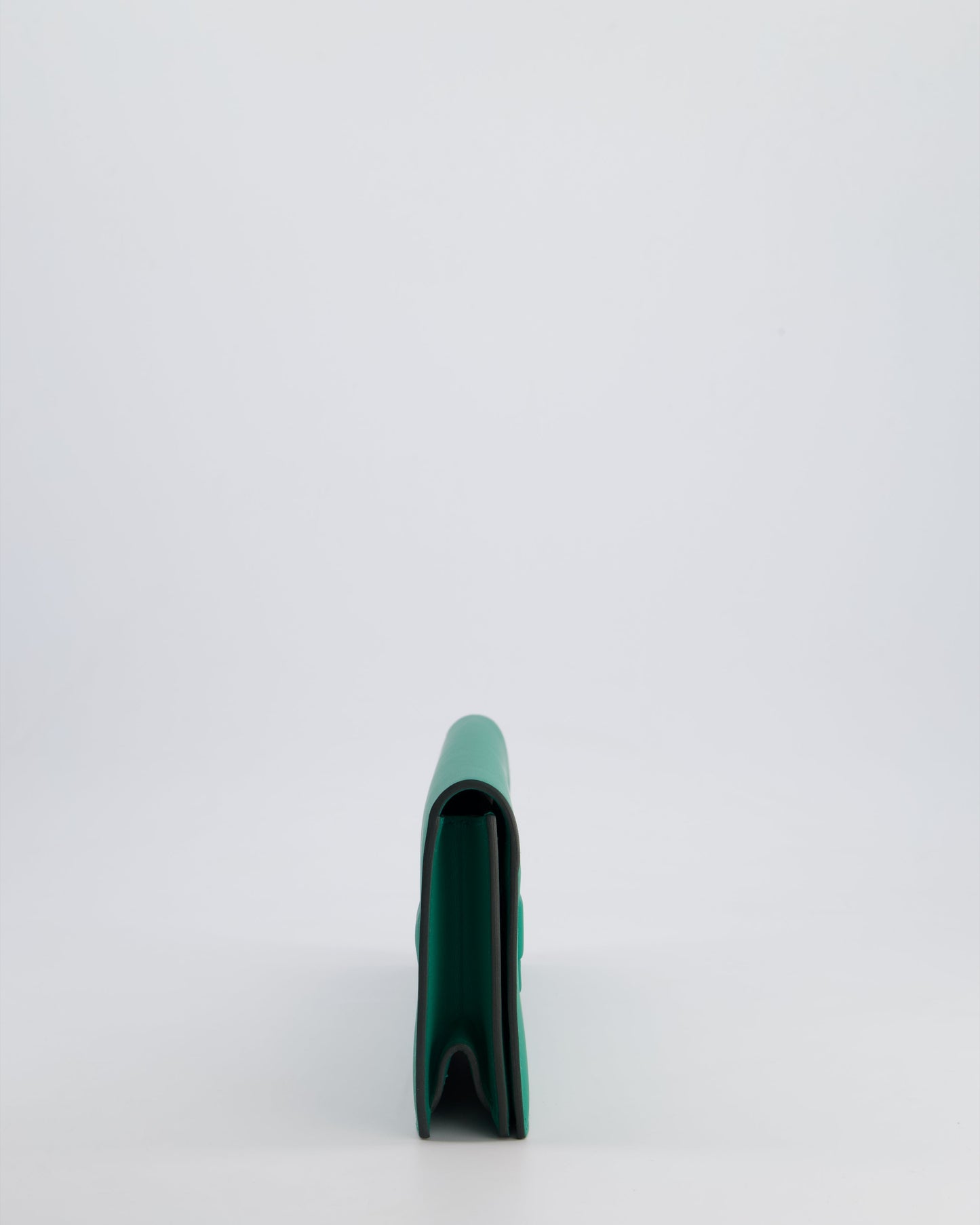 *FIRE PRICE* Herm�s Birkin Cut Shadow Bag In Vert Vertigo Swift Leather
