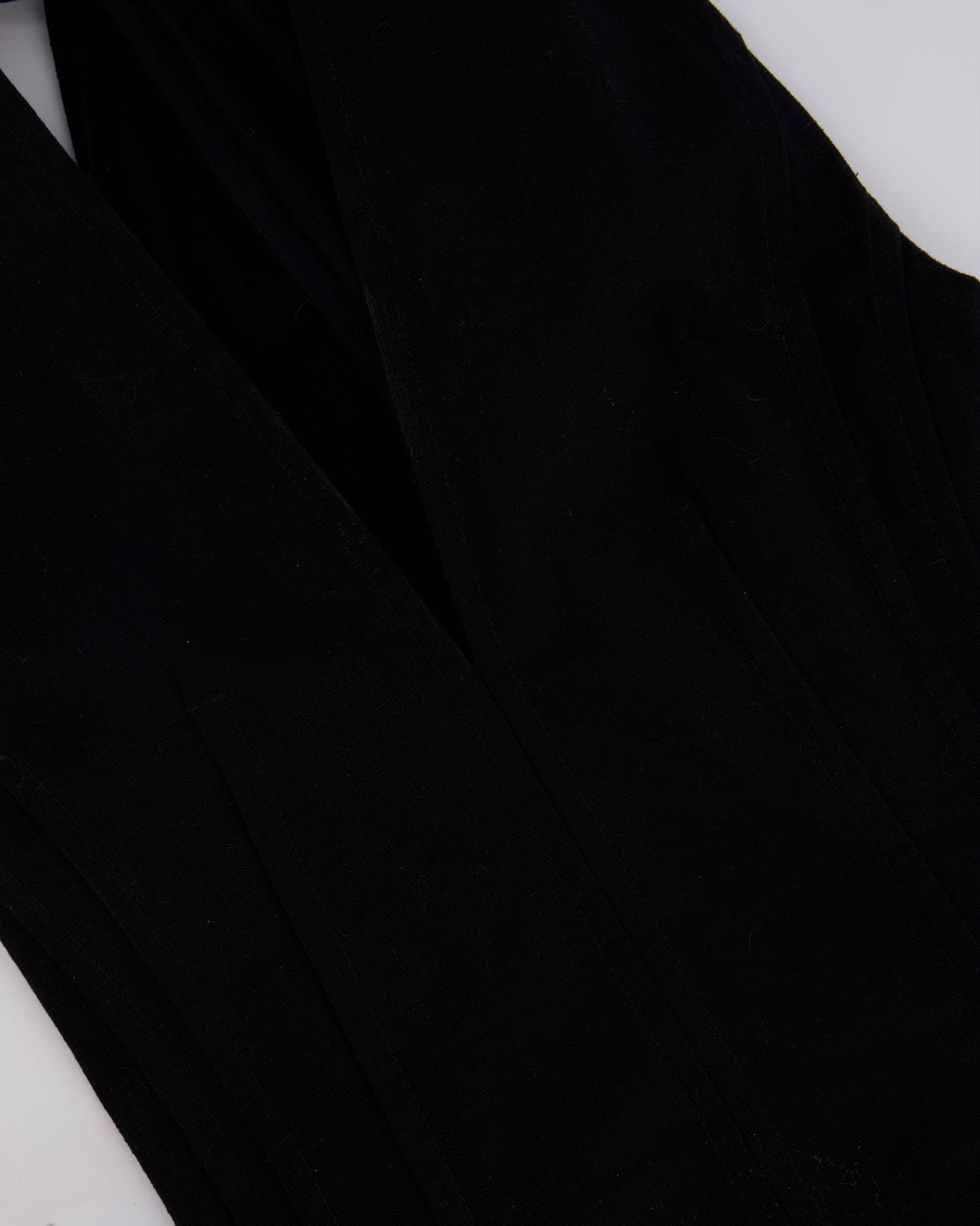 Bottega Veneta Black Sleeveless Cotton Midi Dress with Twist Back and Pocket Detail Size IT 40 (UK 8)