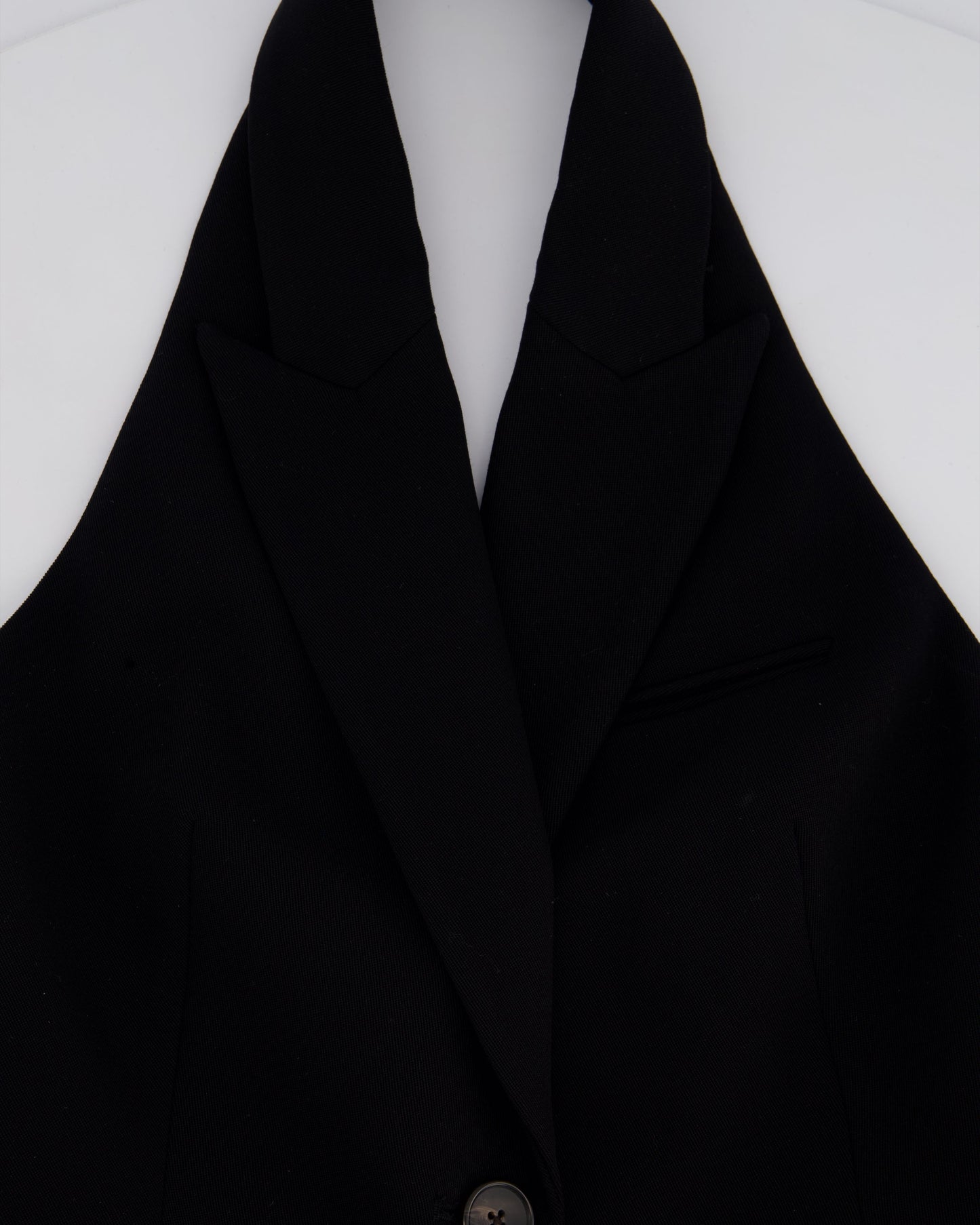 A.L.C Black Tailored Waistcoat and Wide Leg Tro r Set Top Size US 0 (UK 4) Tro rs Size US 2 (UK 6)