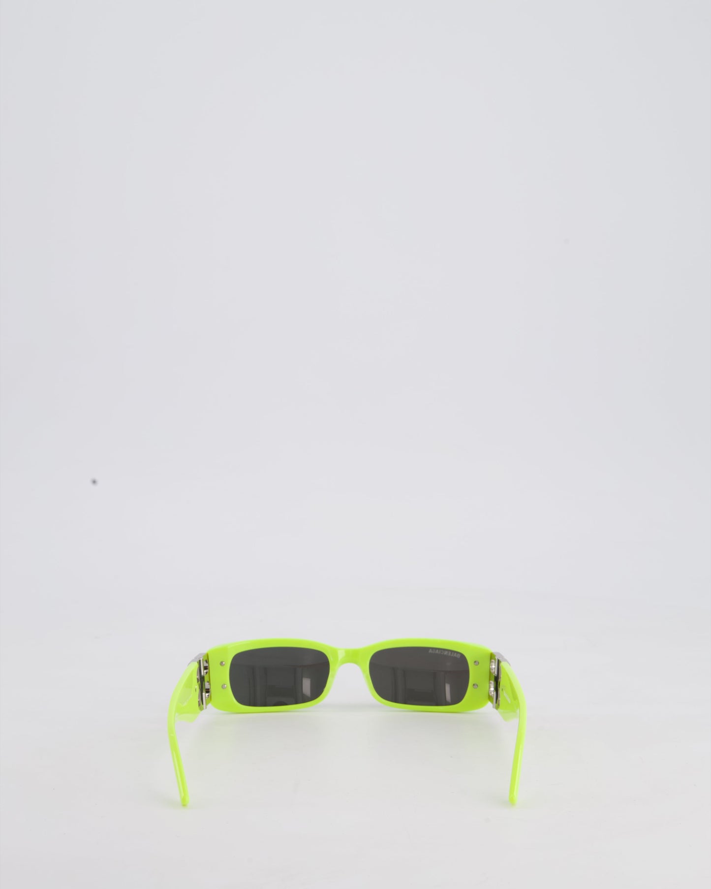 Balenciaga Neon Yellow Acetate Dynasty Sunglassess