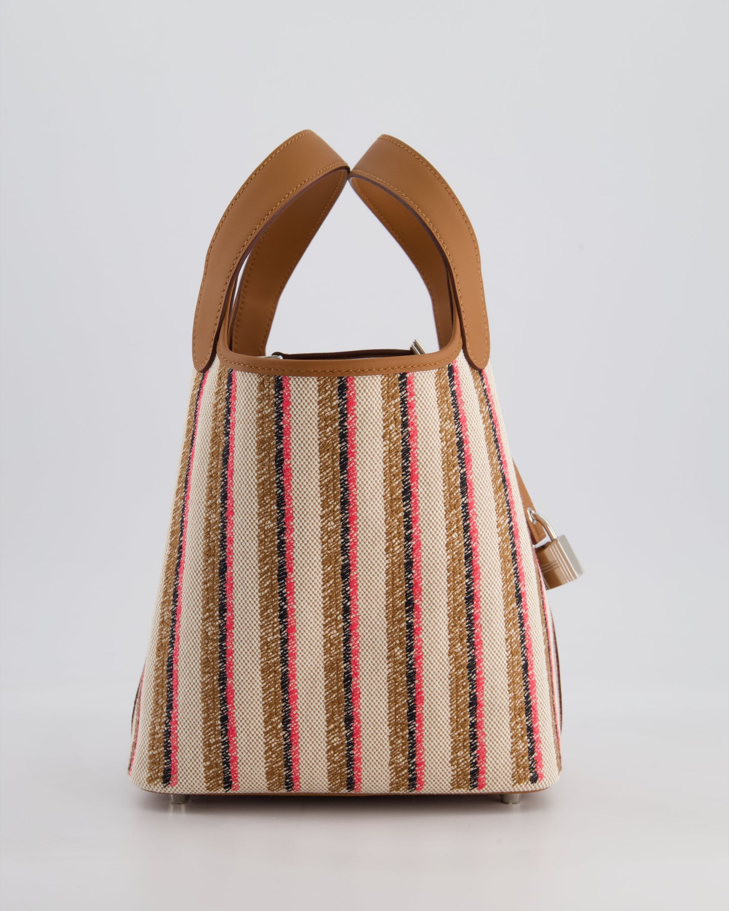 *RARE & HOT* The Elite Bags Picotin 18cm Broderie Couverture in Ecru, Beige, Fauve, Rose Pop Noir & Gold Swift Leather with Palladium Hardware