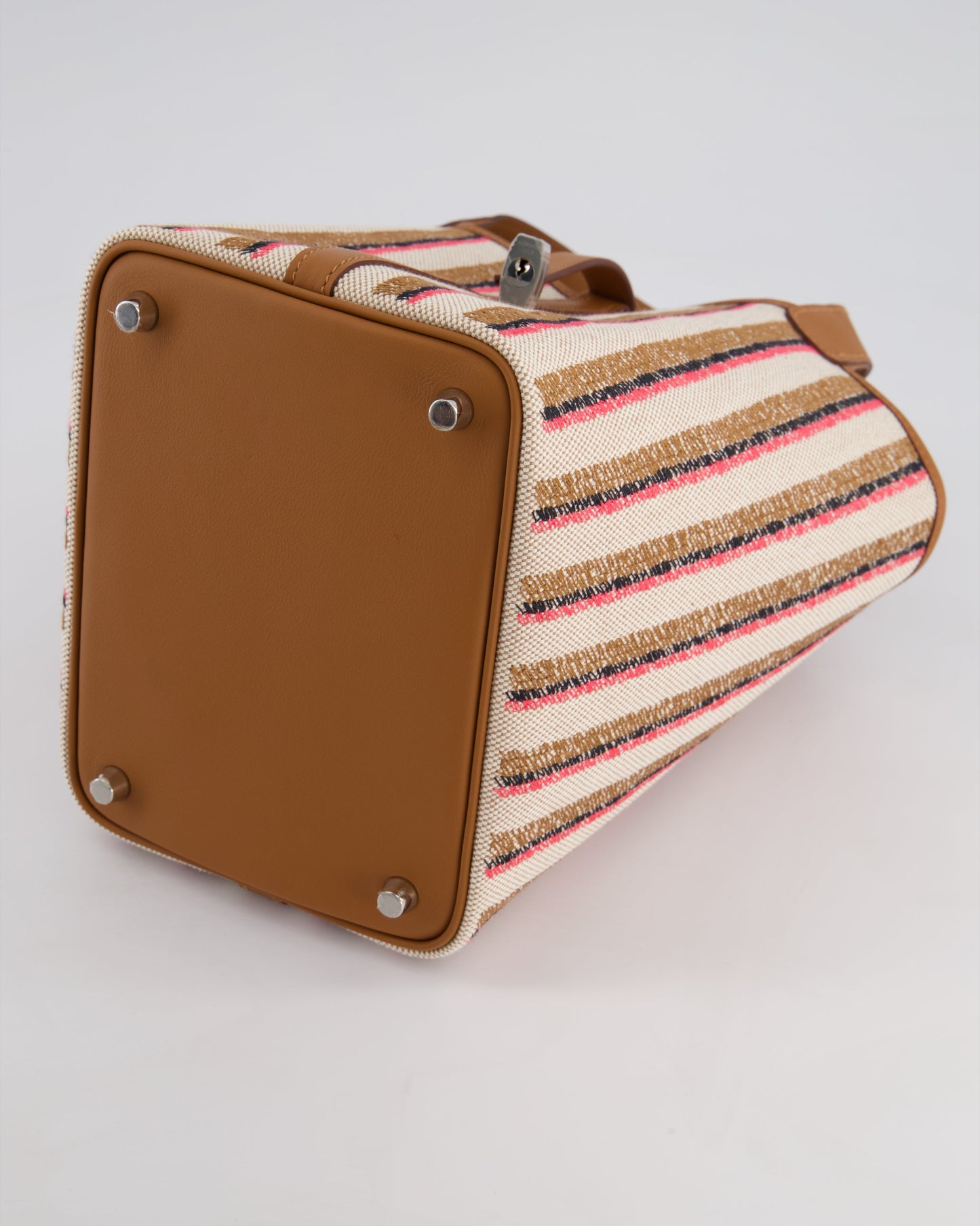 *RARE & HOT* The Elite Bags Picotin 18cm Broderie Couverture in Ecru, Beige, Fauve, Rose Pop Noir & Gold Swift Leather with Palladium Hardware