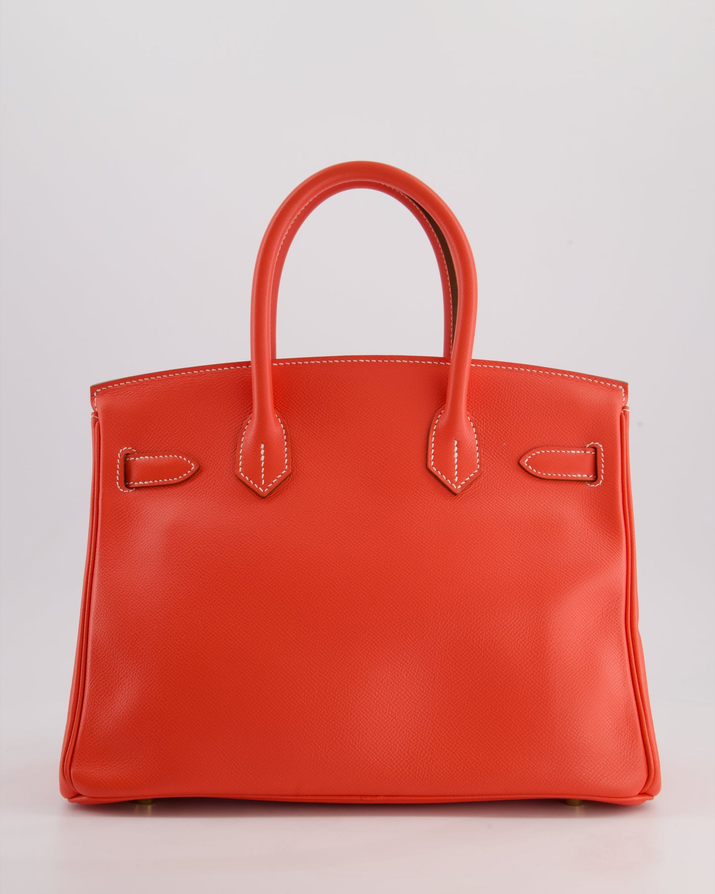 *HOT* Herm�s Candy Birkin 30 Retourne Verso Bag in Rose Jaipur Epsom Leather, Gold Ch�vre Interior with Permabrass Hardware