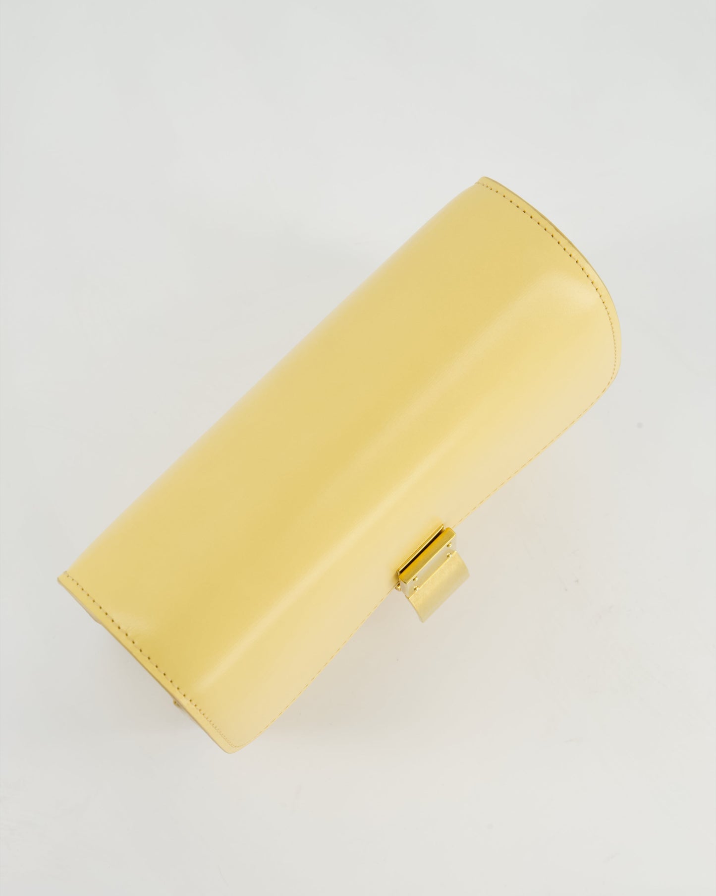 CŽline Classic Box Small Bag in Pollen Calfskin with Gold Hardware