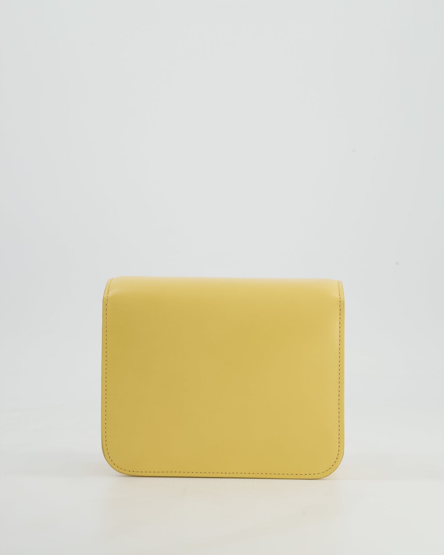 CŽline Classic Box Small Bag in Pollen Calfskin with Gold Hardware