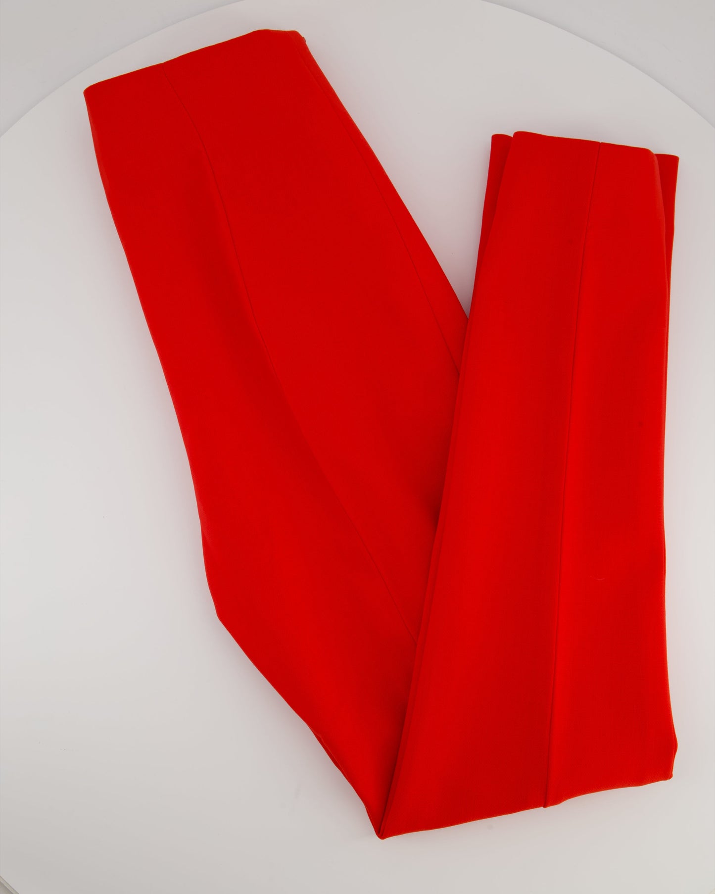 *CURRENT SEASON* Carolina Herrera Red Three Piece Tro rs, Jacket and Blo  Set Size US 0 (UK 4)