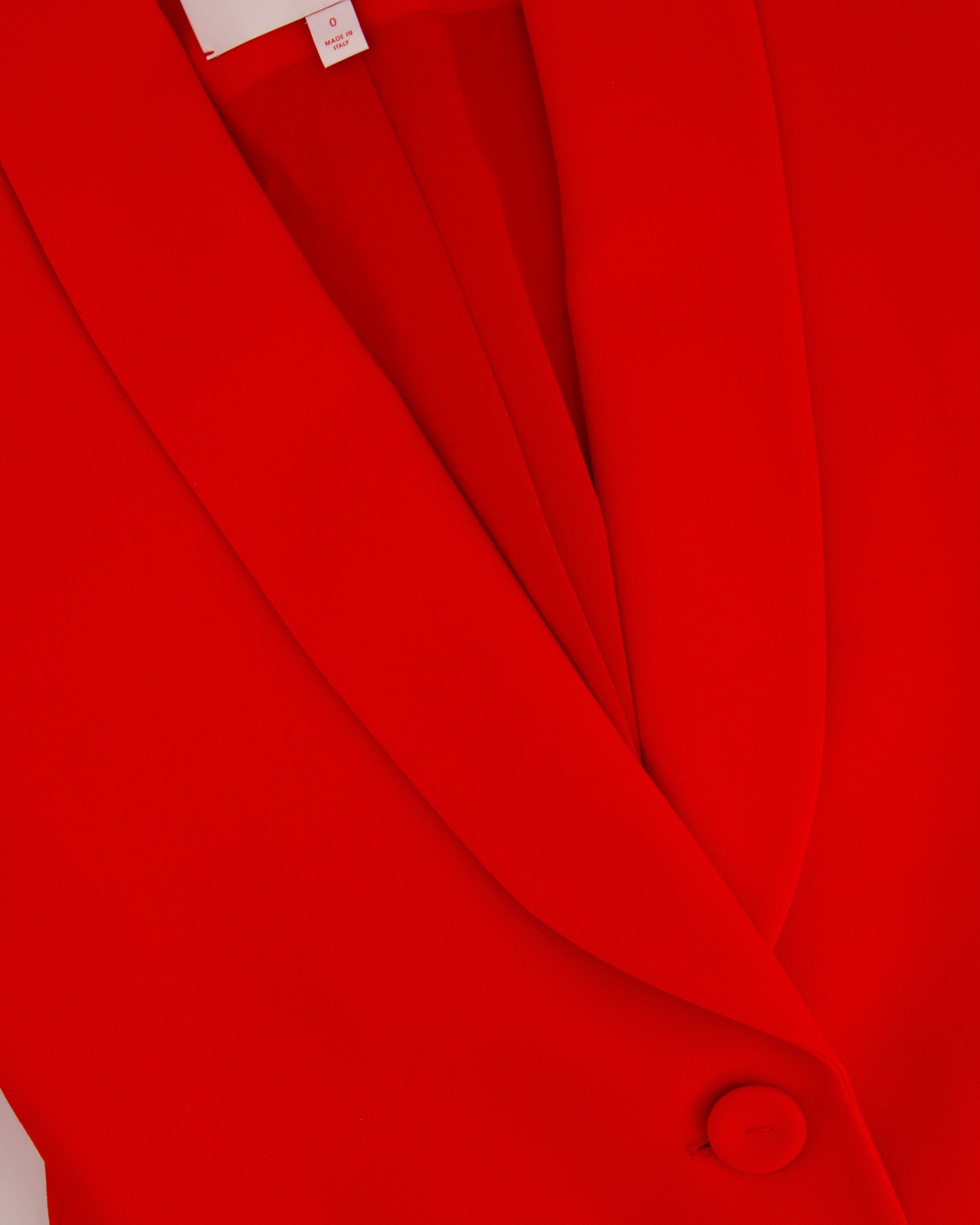 *CURRENT SEASON* Carolina Herrera Red Three Piece Tro rs, Jacket and Blo  Set Size US 0 (UK 4)
