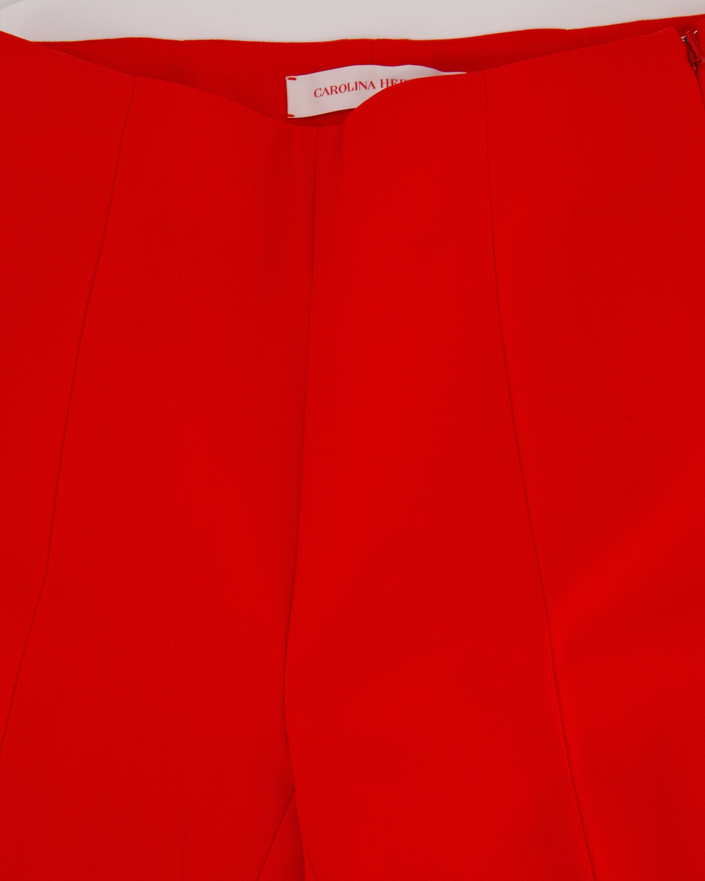 *CURRENT SEASON* Carolina Herrera Red Three Piece Tro rs, Jacket and Blo  Set Size US 0 (UK 4)