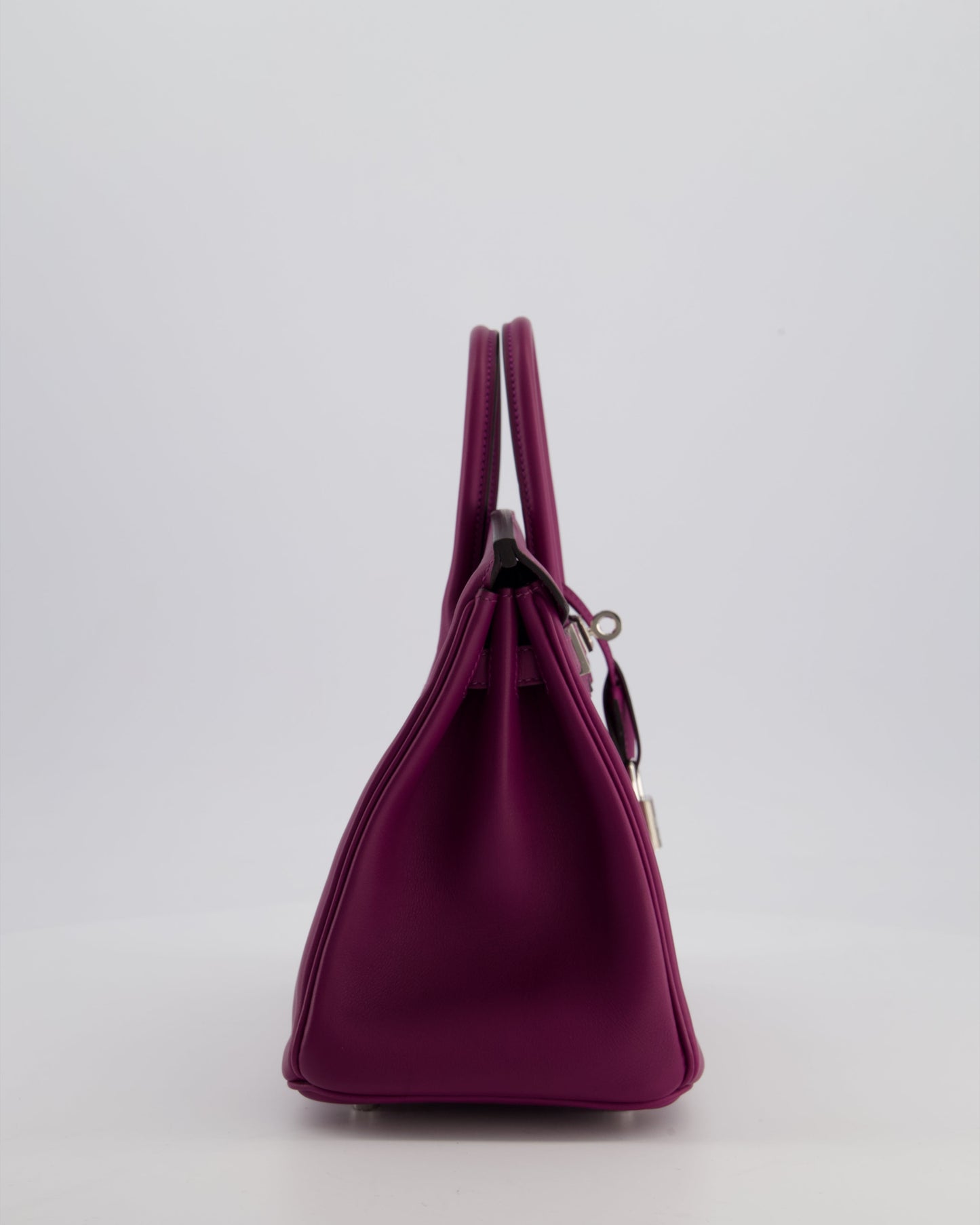 *FIRE PRICE* Herm�s Birkin 25 Retourne Bag in Anemone Swift Leather with Palladium Hardware