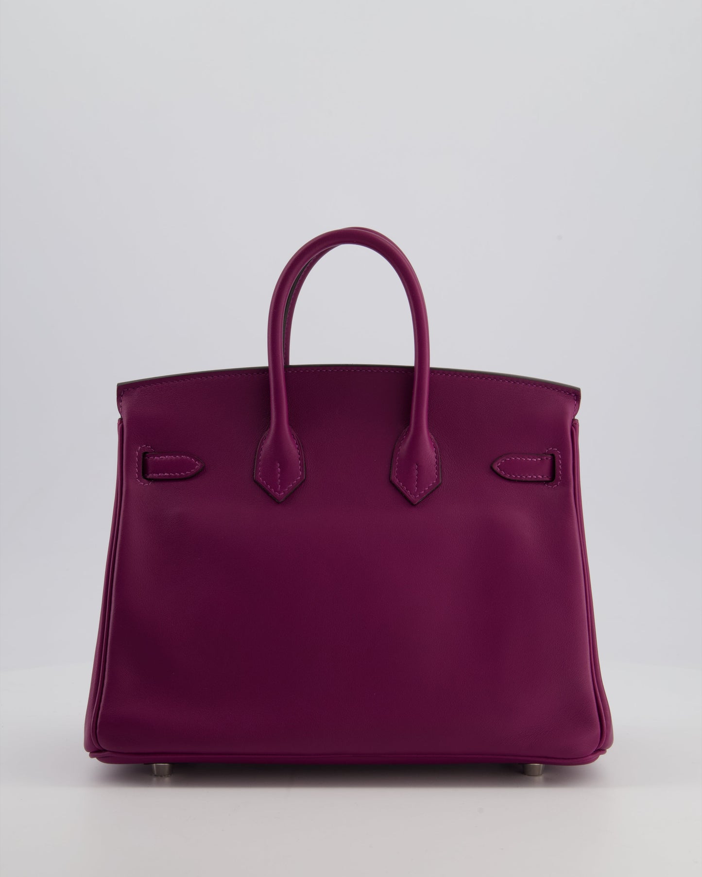 *FIRE PRICE* Herm�s Birkin 25 Retourne Bag in Anemone Swift Leather with Palladium Hardware
