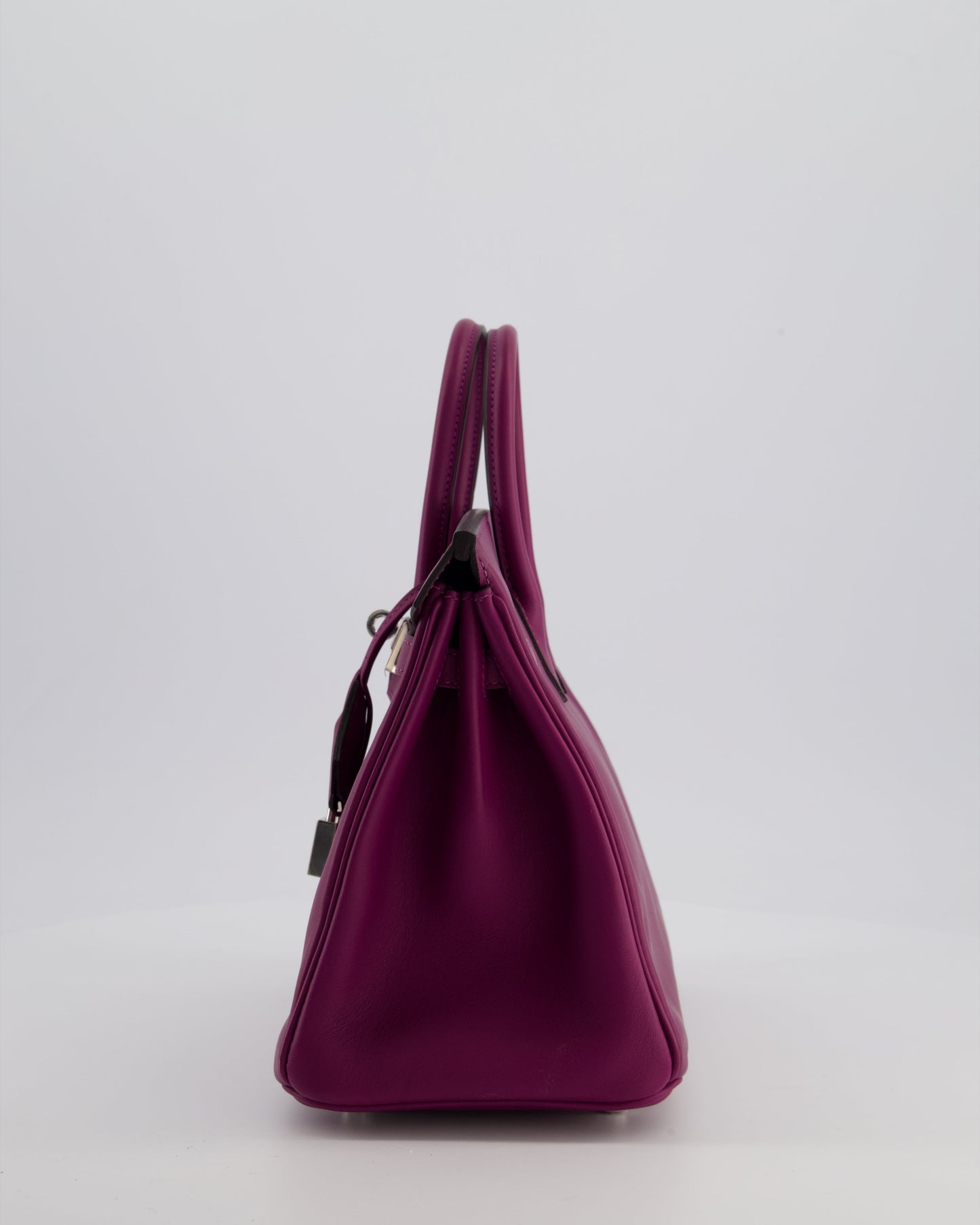 *FIRE PRICE* Herm�s Birkin 25 Retourne Bag in Anemone Swift Leather with Palladium Hardware