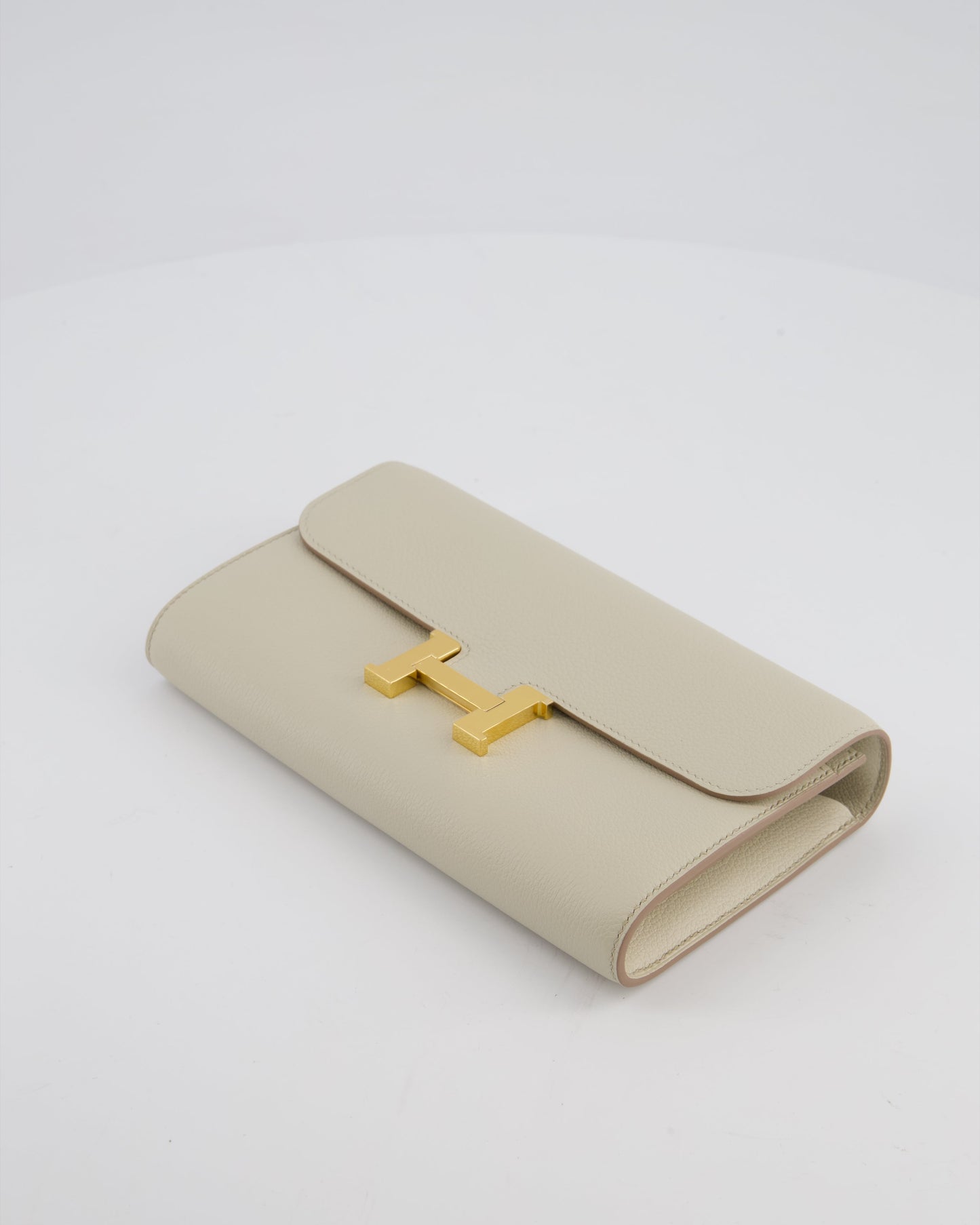 Hermès Constance To Go Bag in Beton Evercolor Leather with Gold Hardware