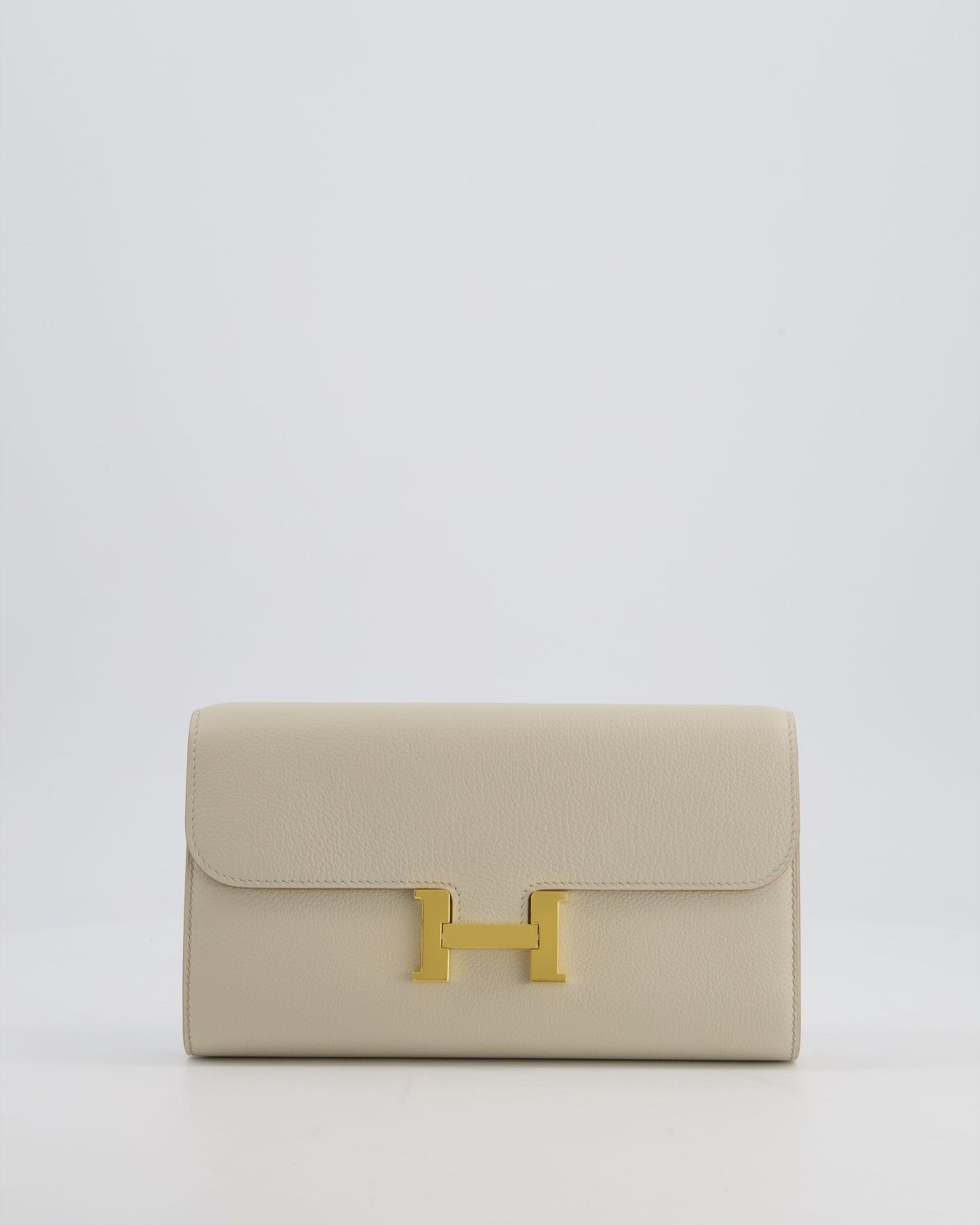 Hermès Constance To Go Bag in Beton Evercolor Leather with Gold Hardware