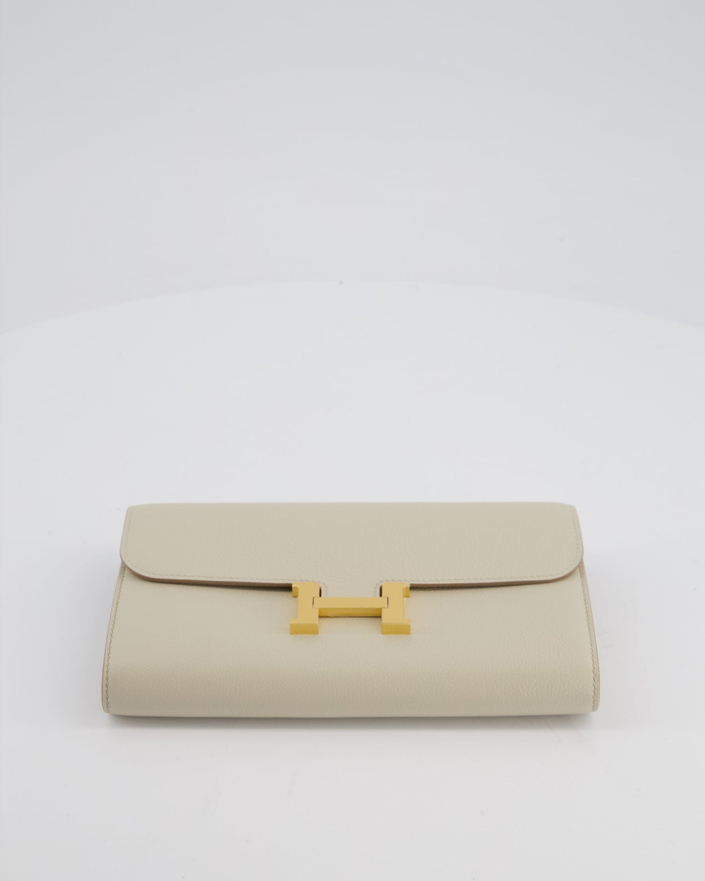 Hermès Constance To Go Bag in Beton Evercolor Leather with Gold Hardware
