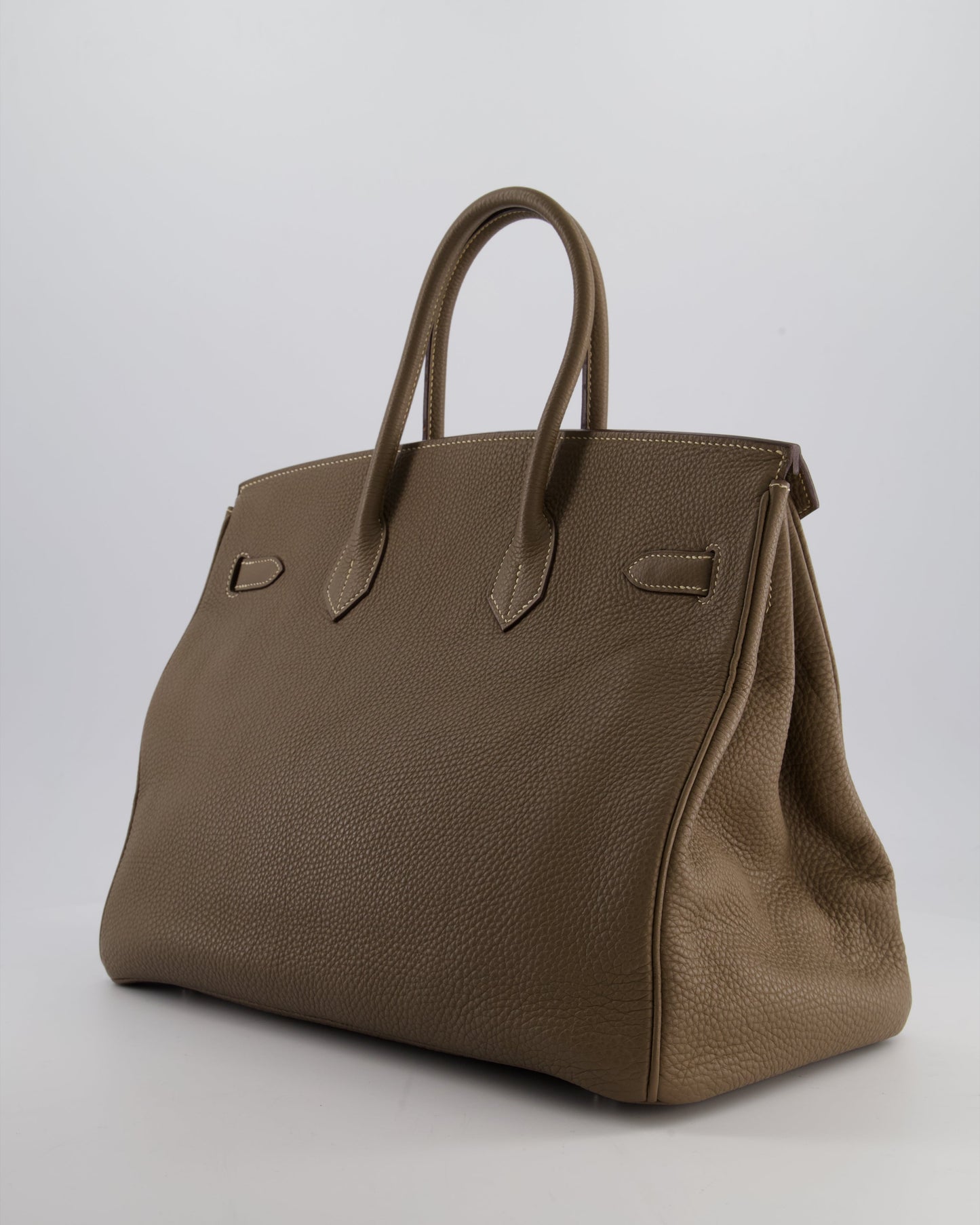 Herm�s Birkin 35 Bag in Etoupe Togo Leather with Palladium Hardware