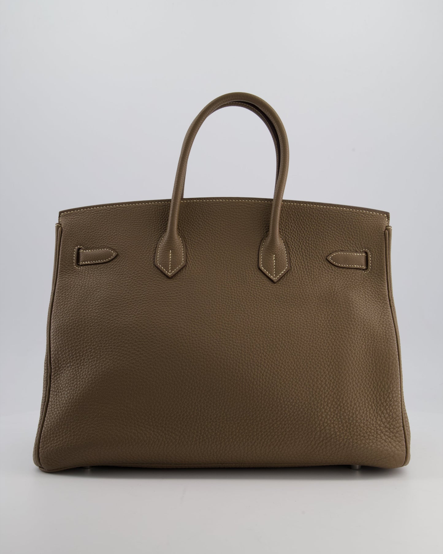 Herm�s Birkin 35 Bag in Etoupe Togo Leather with Palladium Hardware
