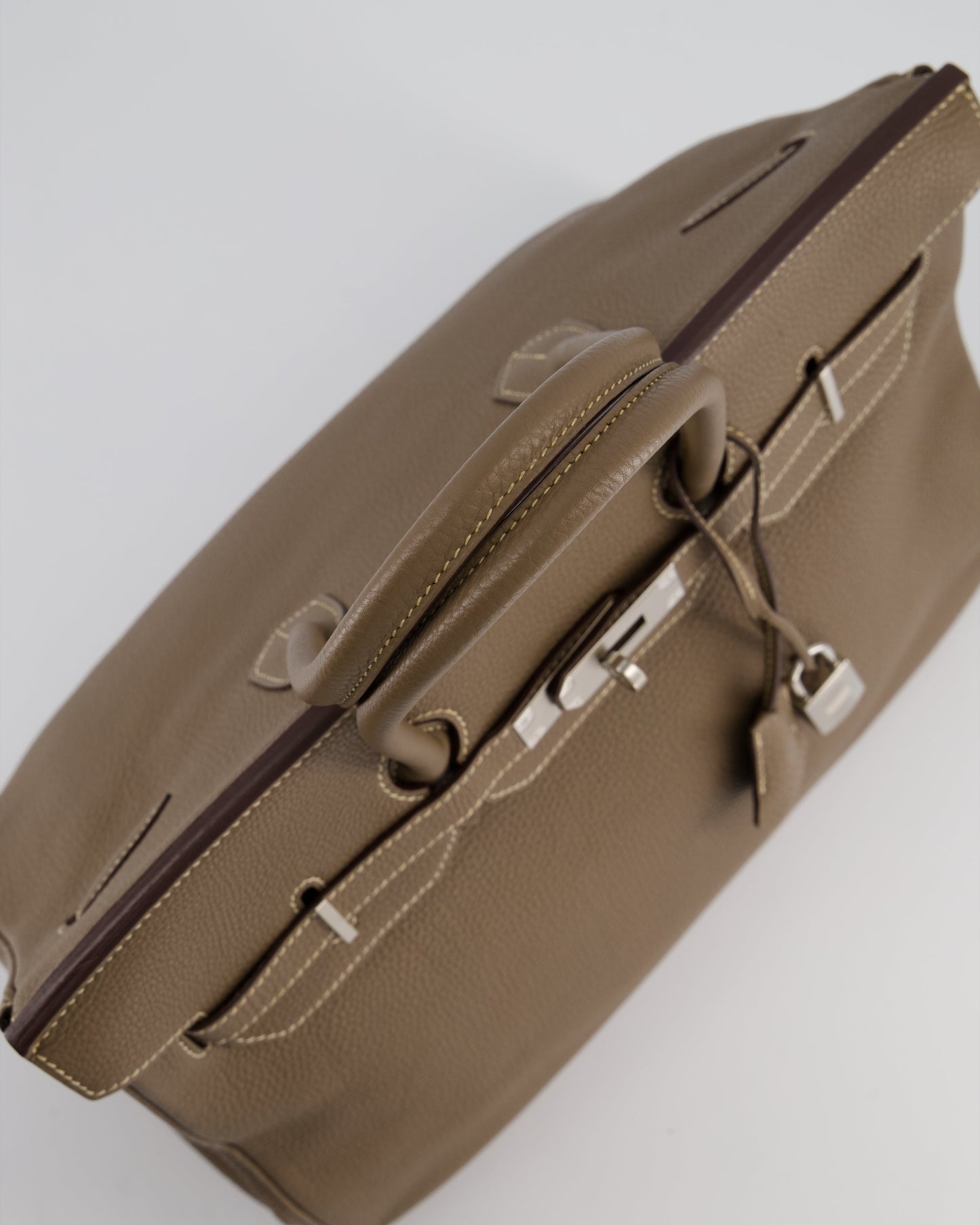 Herm�s Birkin 35 Bag in Etoupe Togo Leather with Palladium Hardware