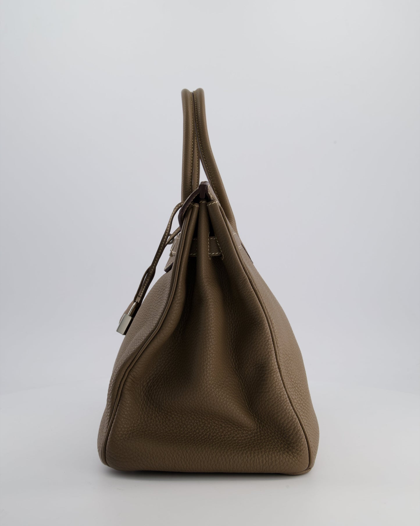 Herm�s Birkin 35 Bag in Etoupe Togo Leather with Palladium Hardware