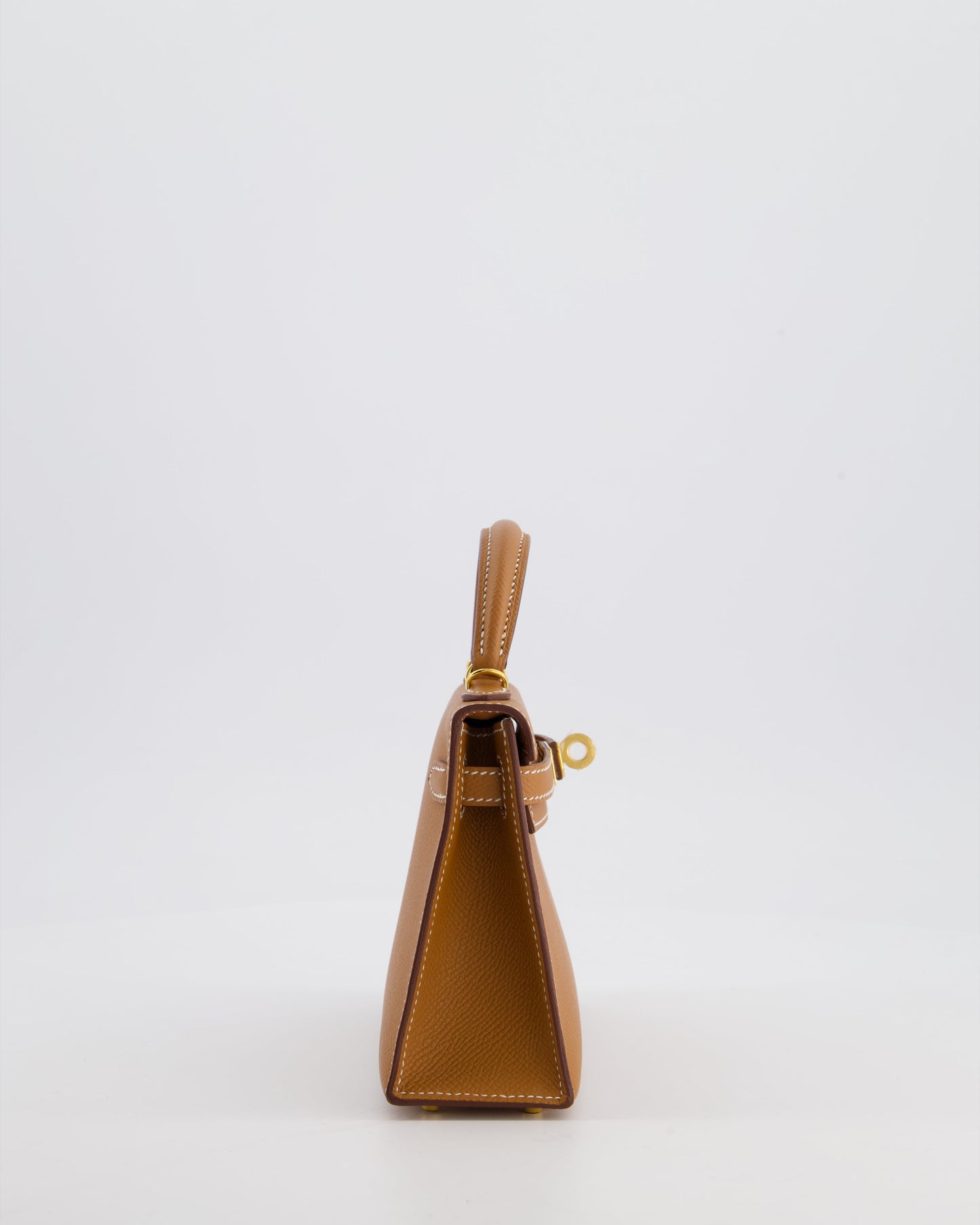 *HOT* Herm�s Mini Kelly II 20 Bag in Gold Epsom Leather with Gold Hardware