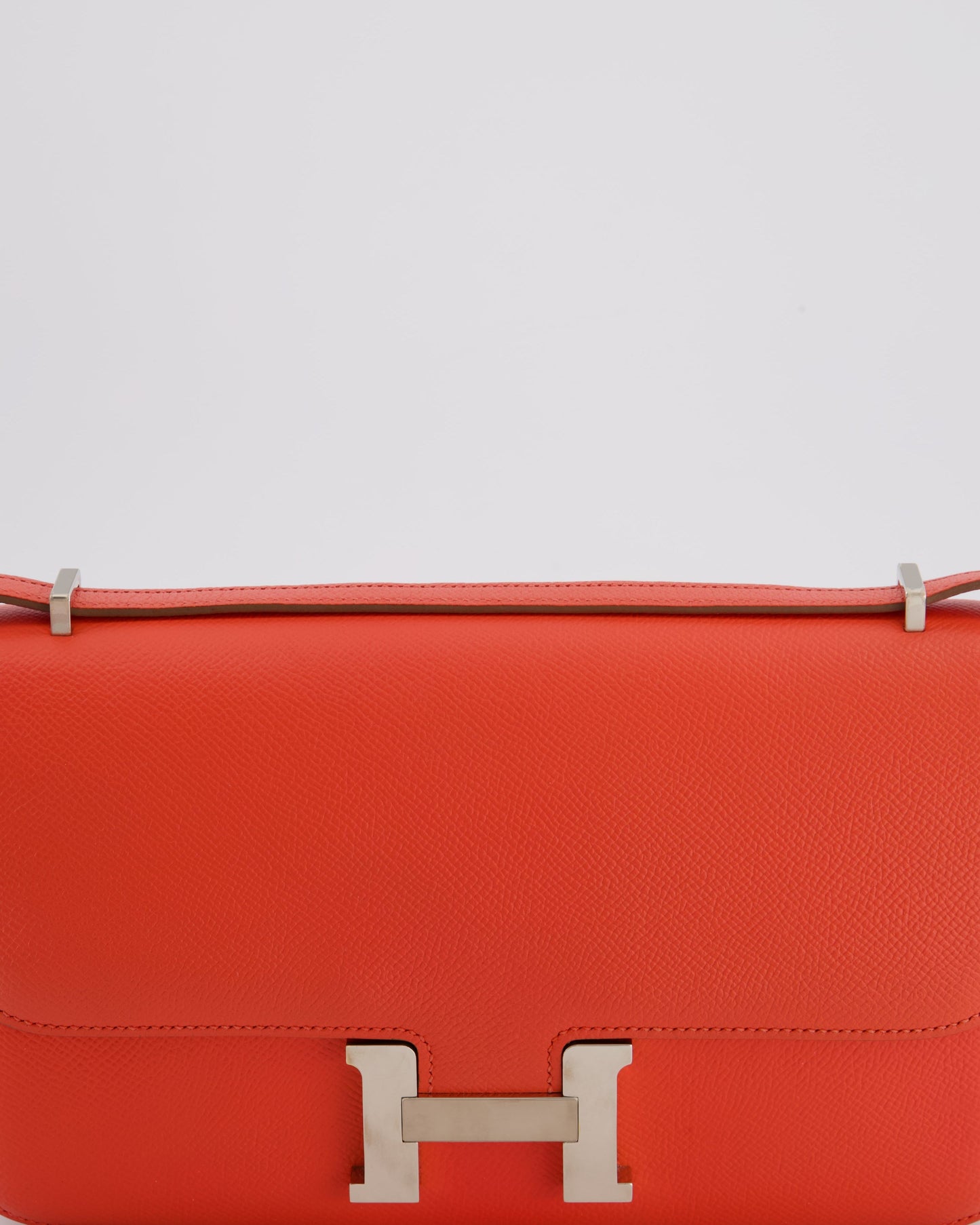 Hermès Constance Elan Bag in Rose Jaipur Epsom Leather with Palladium Hardware