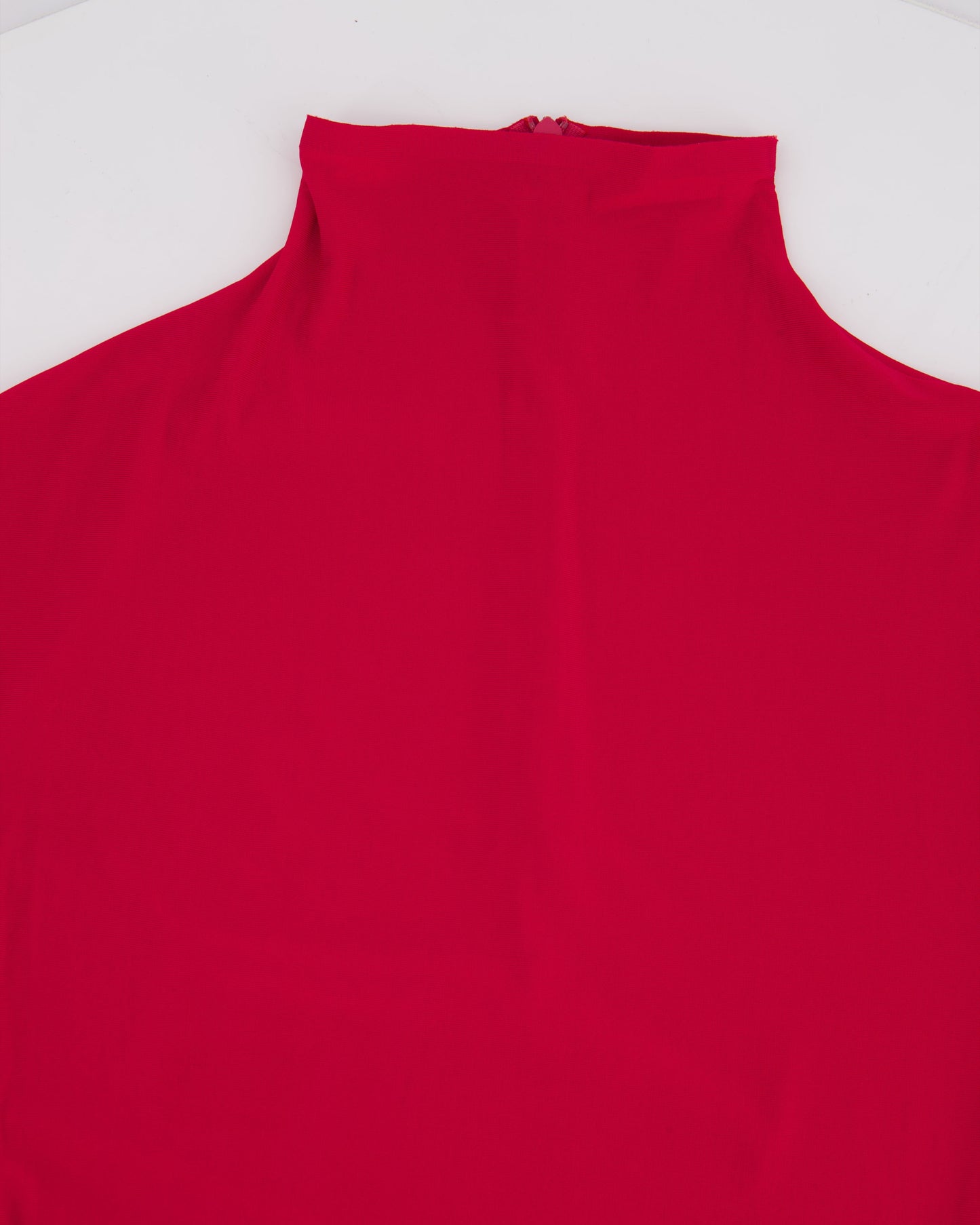 Ala•a Fuschia Turtleneck Jersey Long-Sleeve Bodysuit Size FR 34 (UK 6) RRP £810