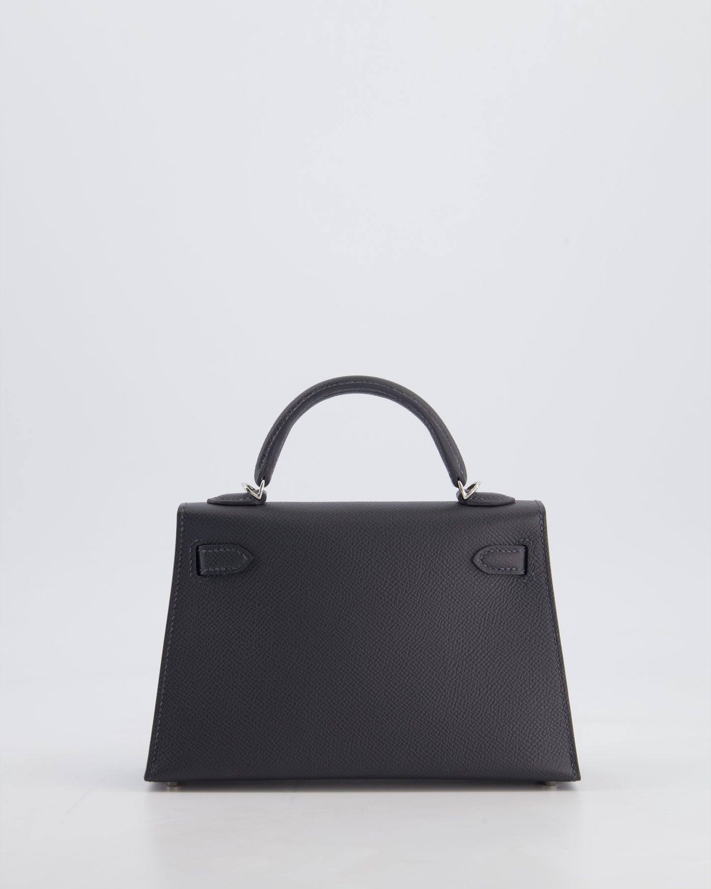 *HOT* Herm�s Mini Kelly II 20 Bag in Gris Misty Epsom Leather with Electrum Hardware