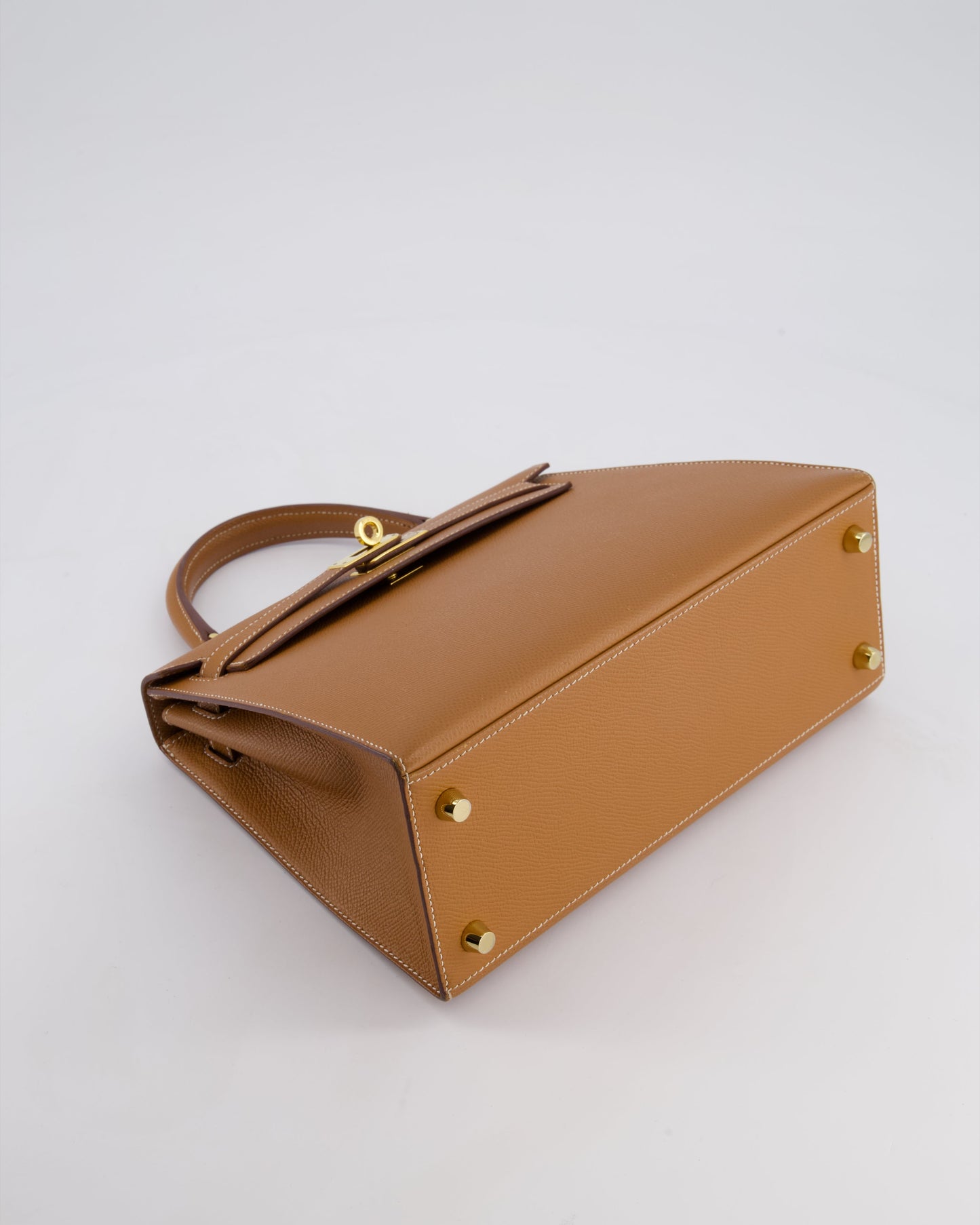 *HOLY GRAIL* Herm�s Kelly 25 Sellier Bag in Gold Epsom Leather with Gold Hardware