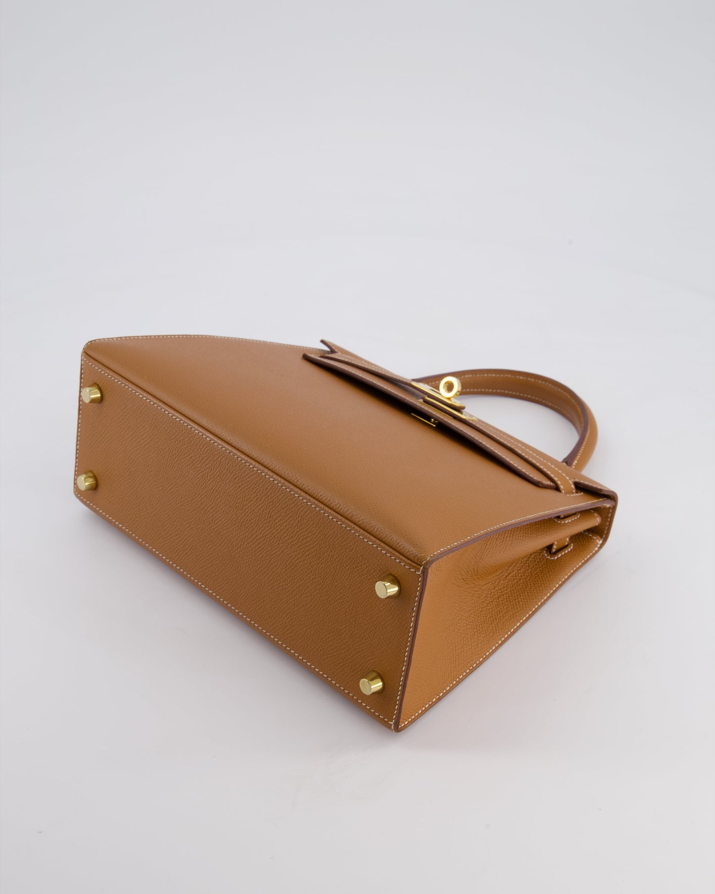 *HOLY GRAIL* Herm�s Kelly 25 Sellier Bag in Gold Epsom Leather with Gold Hardware
