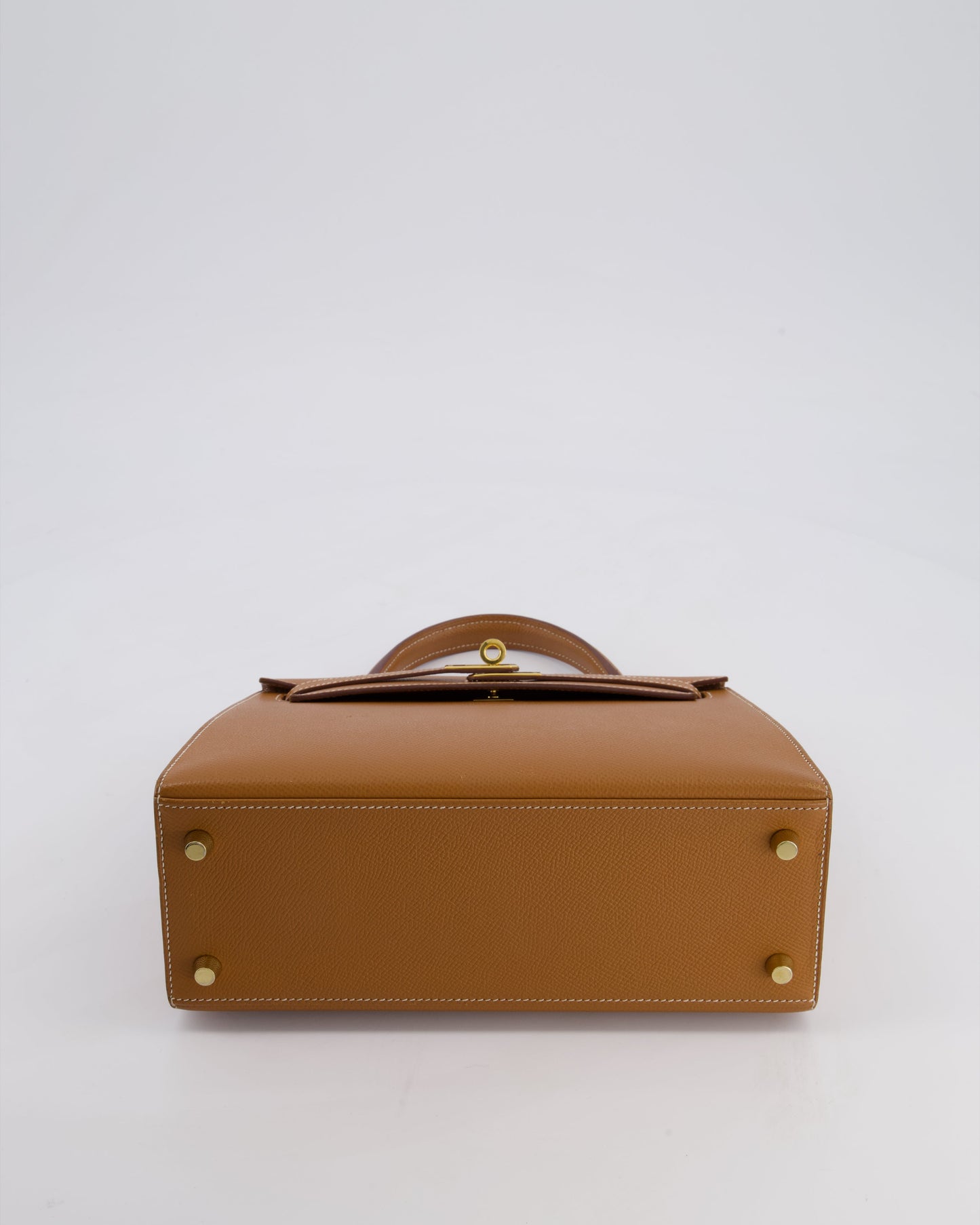 *HOLY GRAIL* Herm�s Kelly 25 Sellier Bag in Gold Epsom Leather with Gold Hardware
