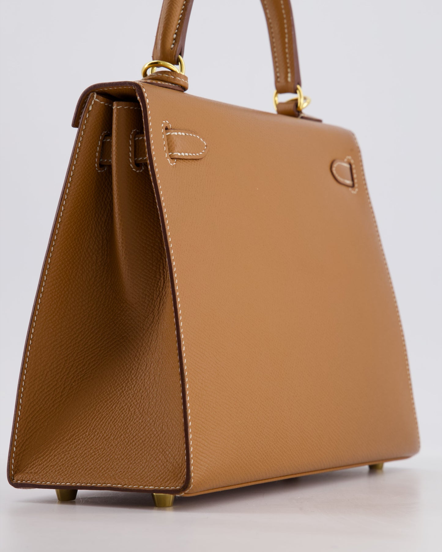 *HOLY GRAIL* Herm�s Kelly 25 Sellier Bag in Gold Epsom Leather with Gold Hardware