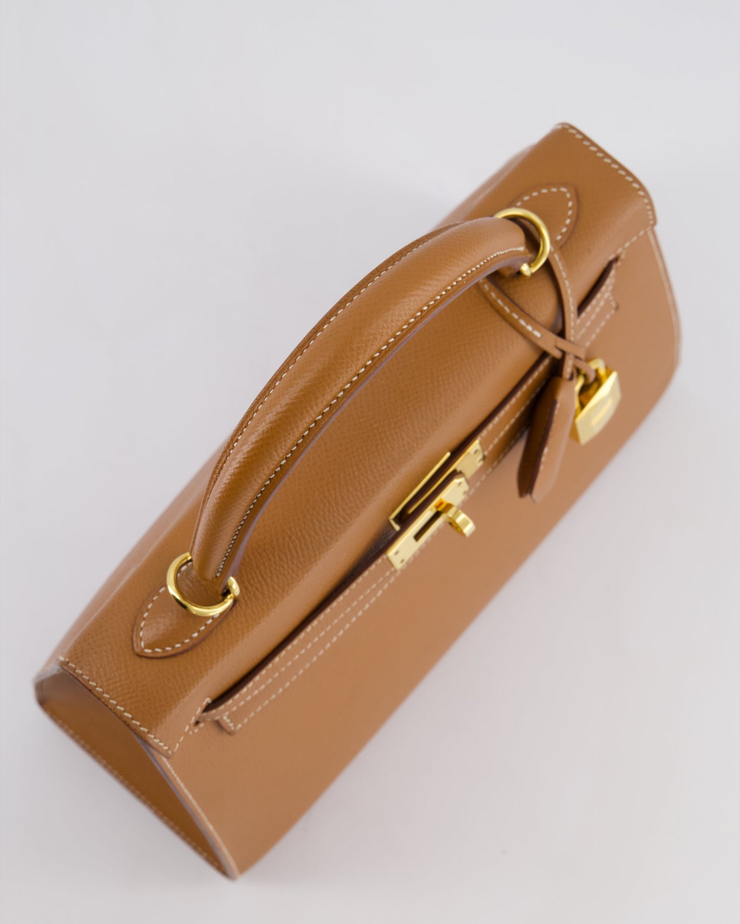 *HOLY GRAIL* Herm�s Kelly 25 Sellier Bag in Gold Epsom Leather with Gold Hardware