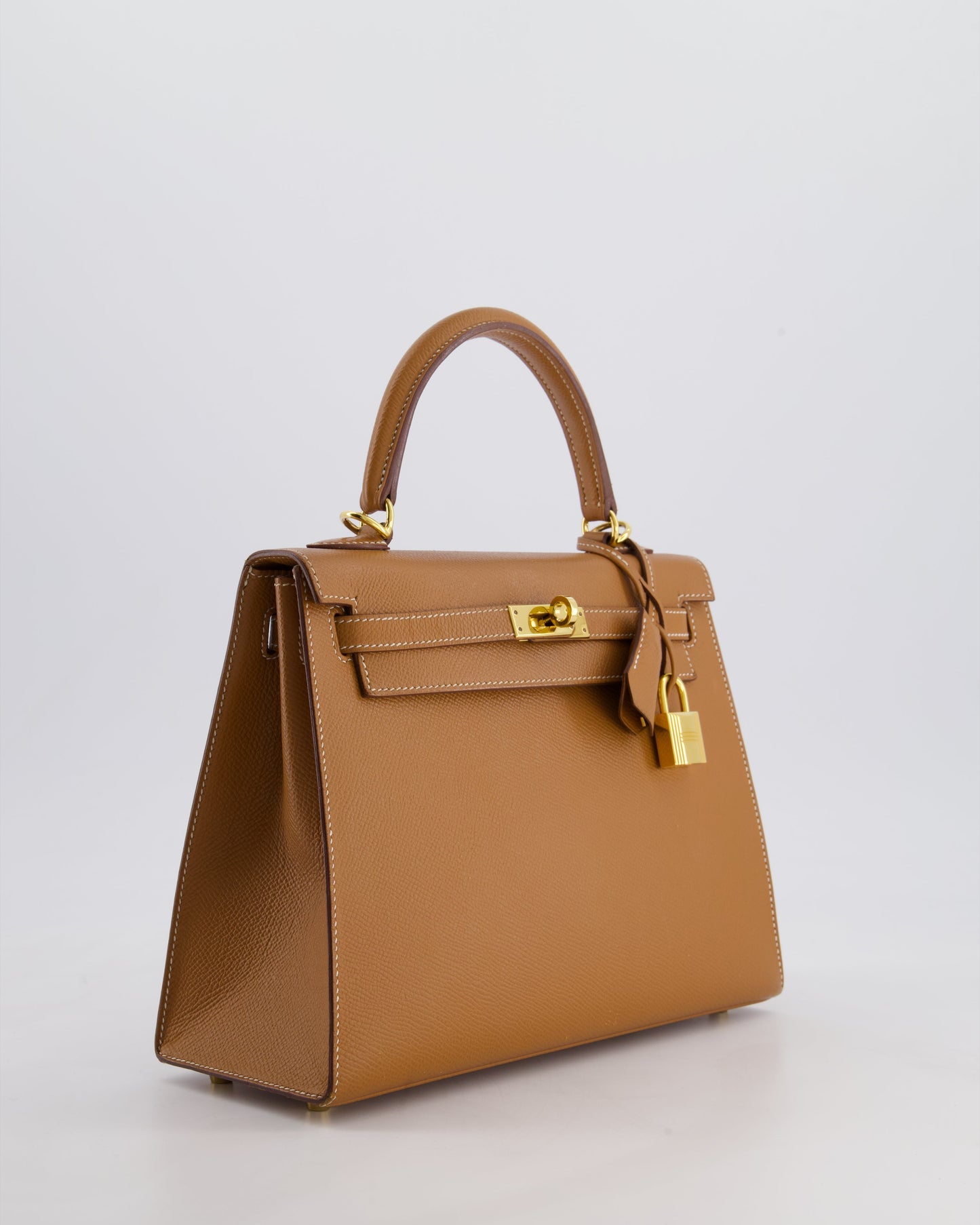 *HOLY GRAIL* Herm�s Kelly 25 Sellier Bag in Gold Epsom Leather with Gold Hardware