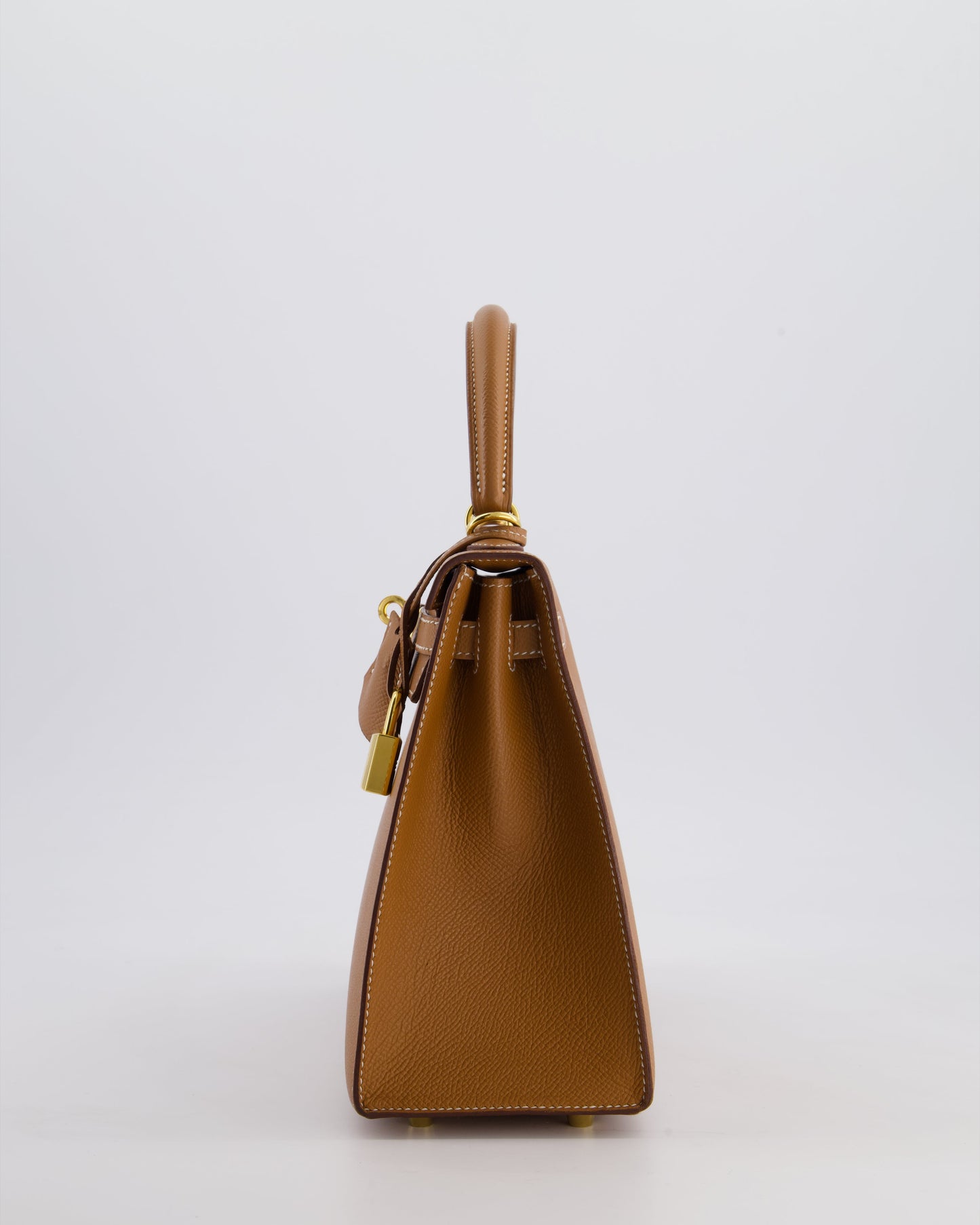 *HOLY GRAIL* Herm�s Kelly 25 Sellier Bag in Gold Epsom Leather with Gold Hardware