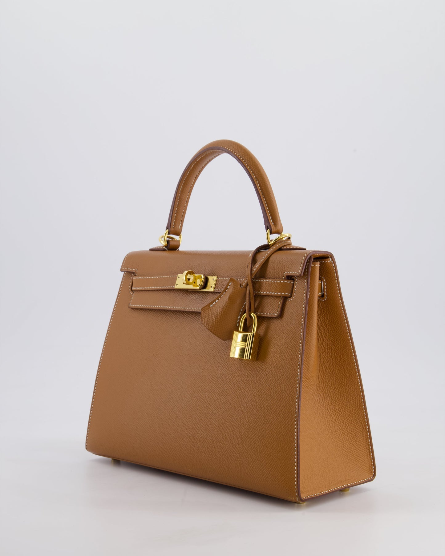 *HOLY GRAIL* Herm�s Kelly 25 Sellier Bag in Gold Epsom Leather with Gold Hardware