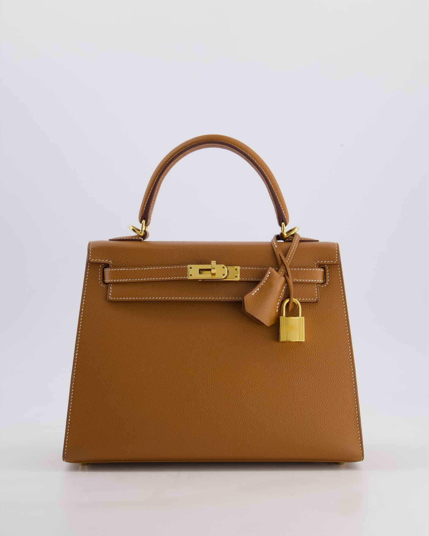 *HOLY GRAIL* Herm�s Kelly 25 Sellier Bag in Gold Epsom Leather with Gold Hardware
