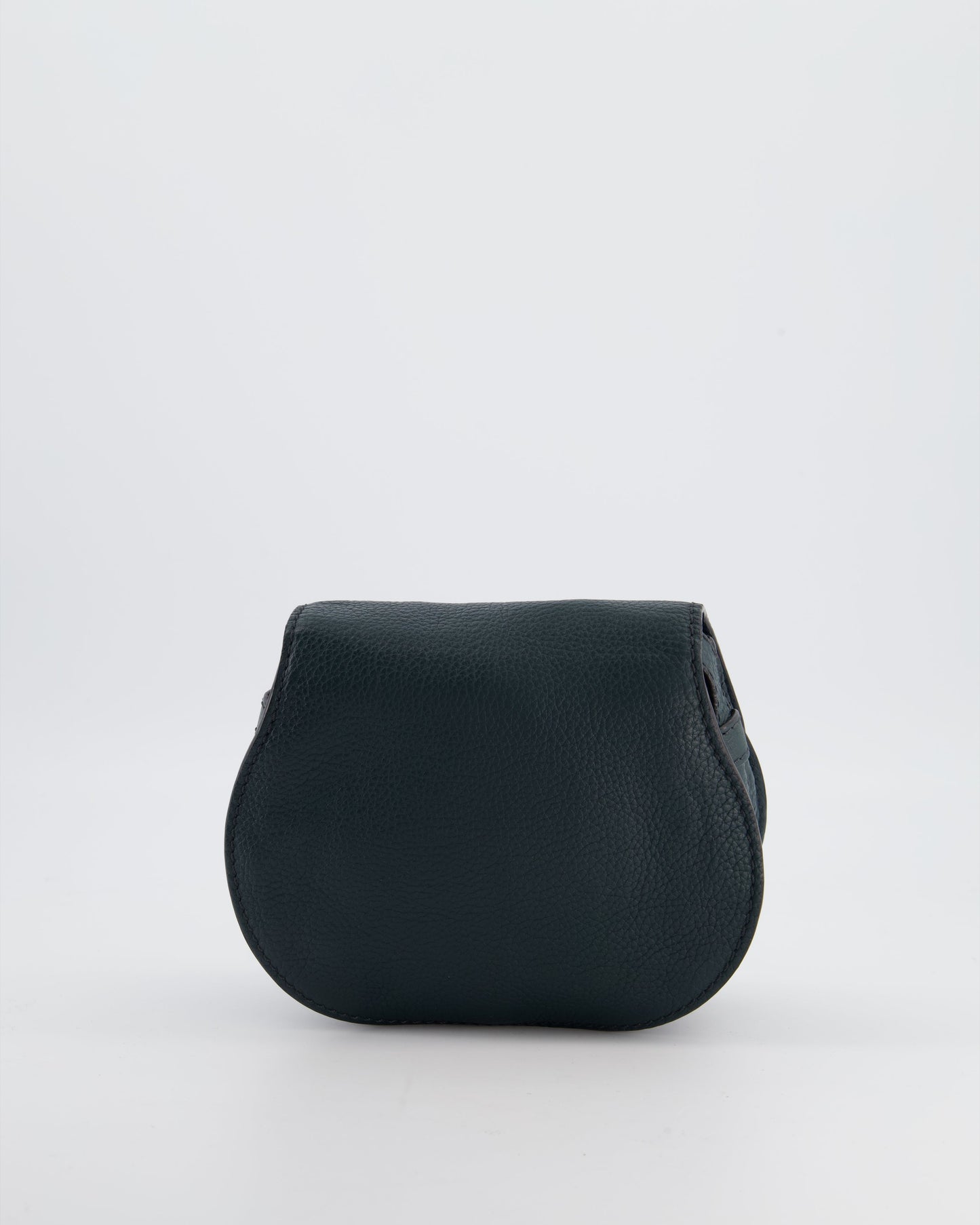 Chloé Forest Green Marcie Cross Body Bag with Gold Hardware