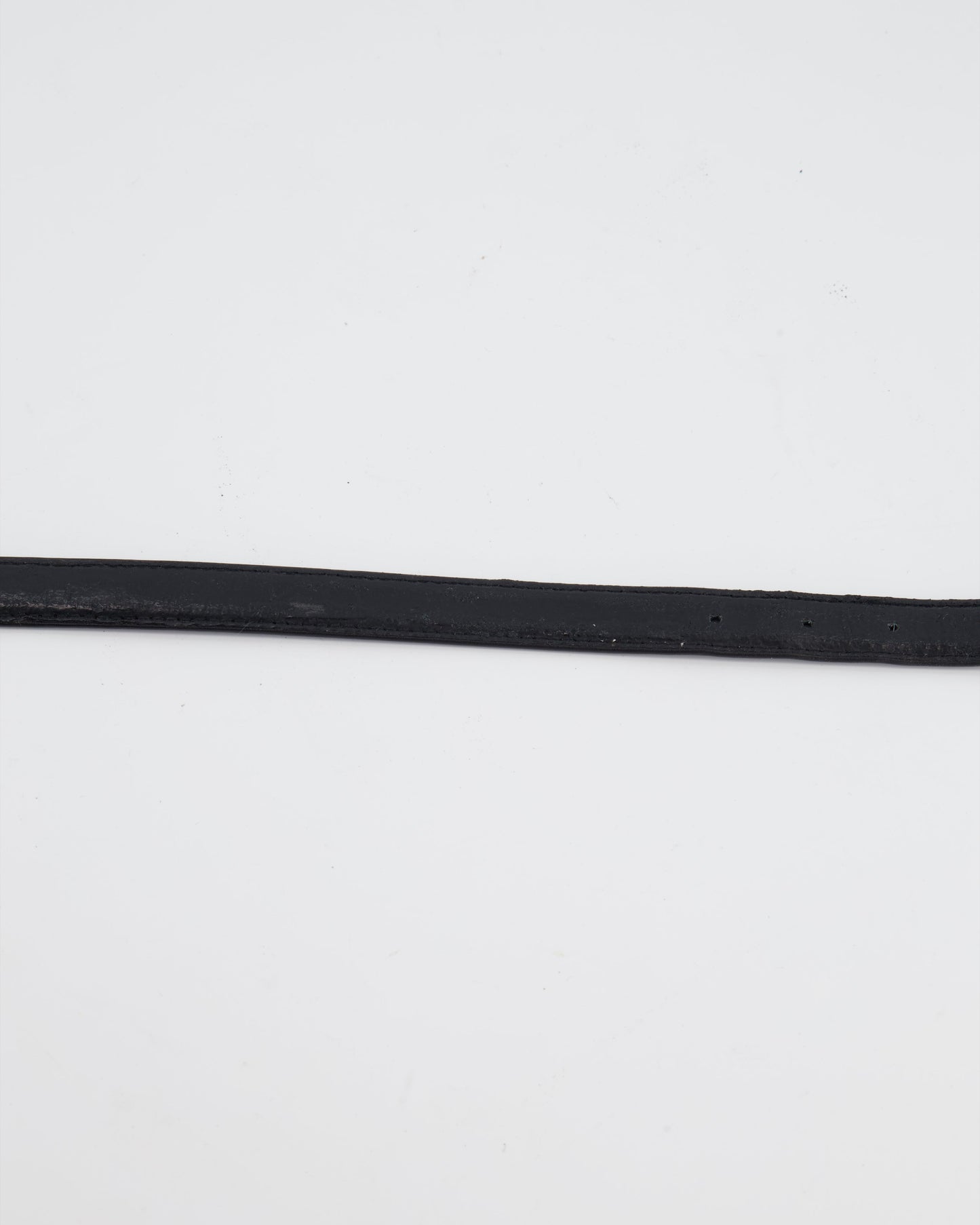 Chanel 95A Collectors Weaved Chain Buckle Belt with Logo Detail Size 70cm