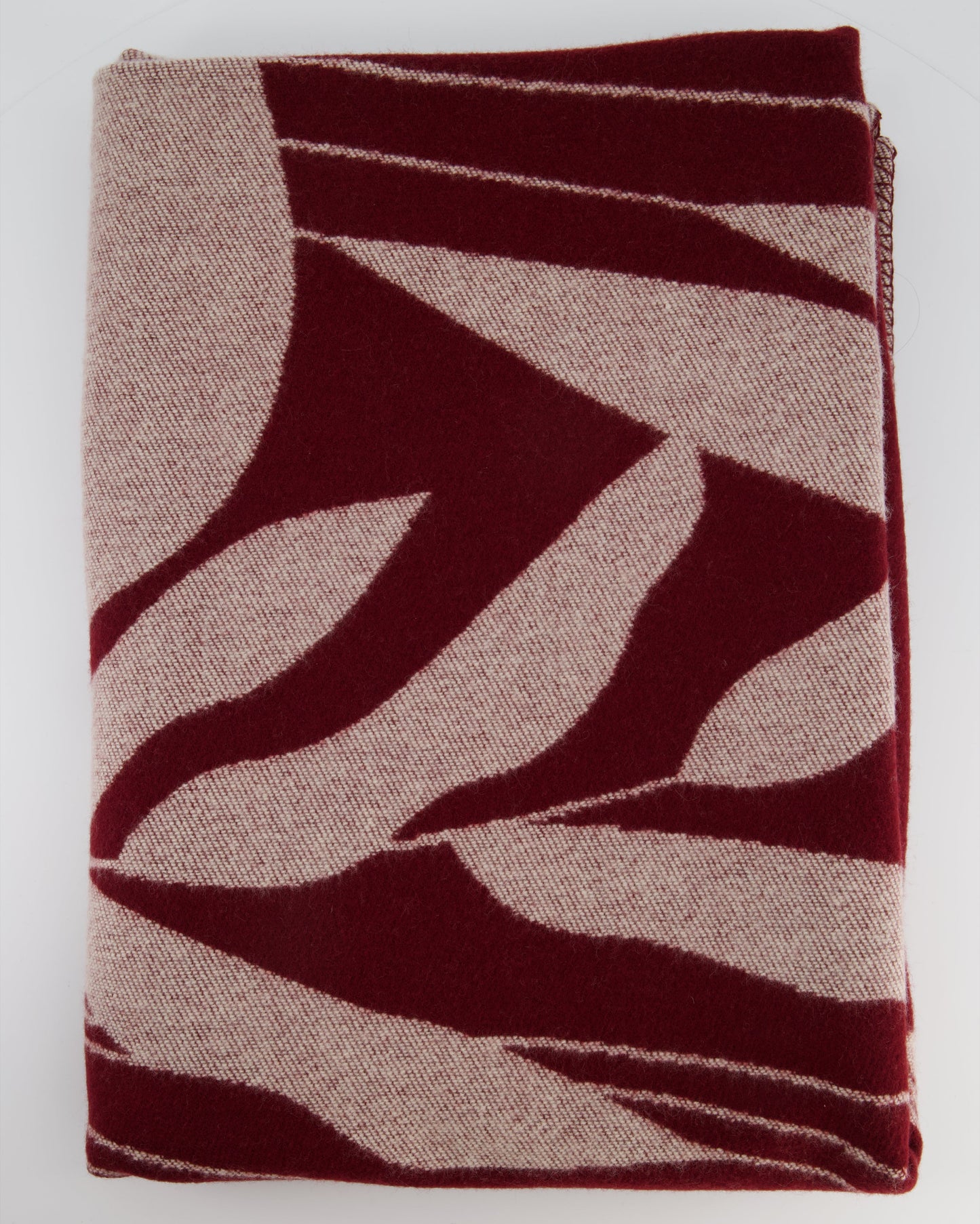 Cartier Red Panth�re Merino Wool and Cashmere Blend Blanket