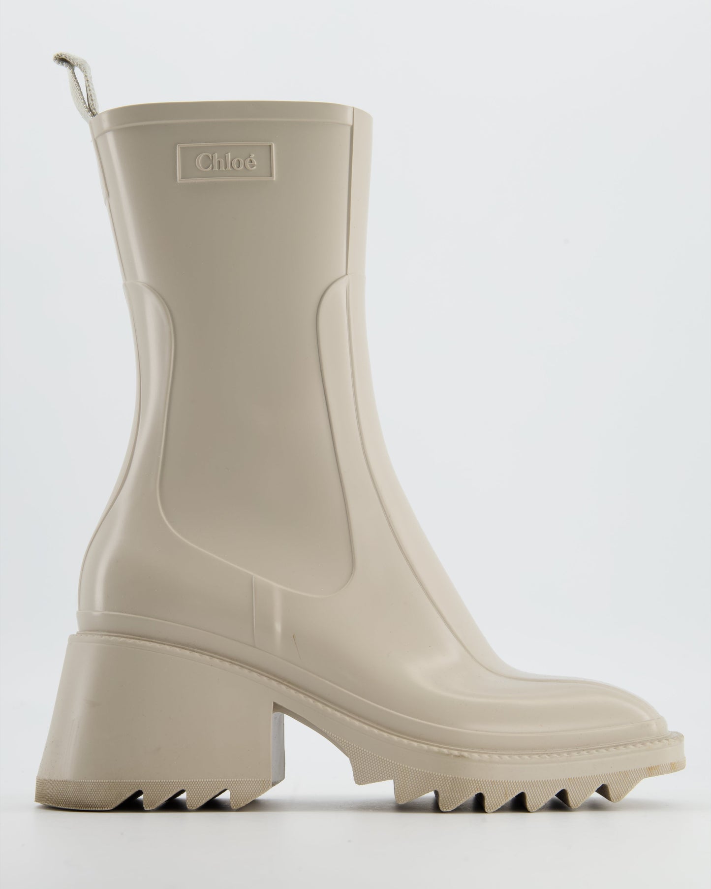 ChloŽ Beige Nomad Betty Rain Boots Size EU 38 RRP £420