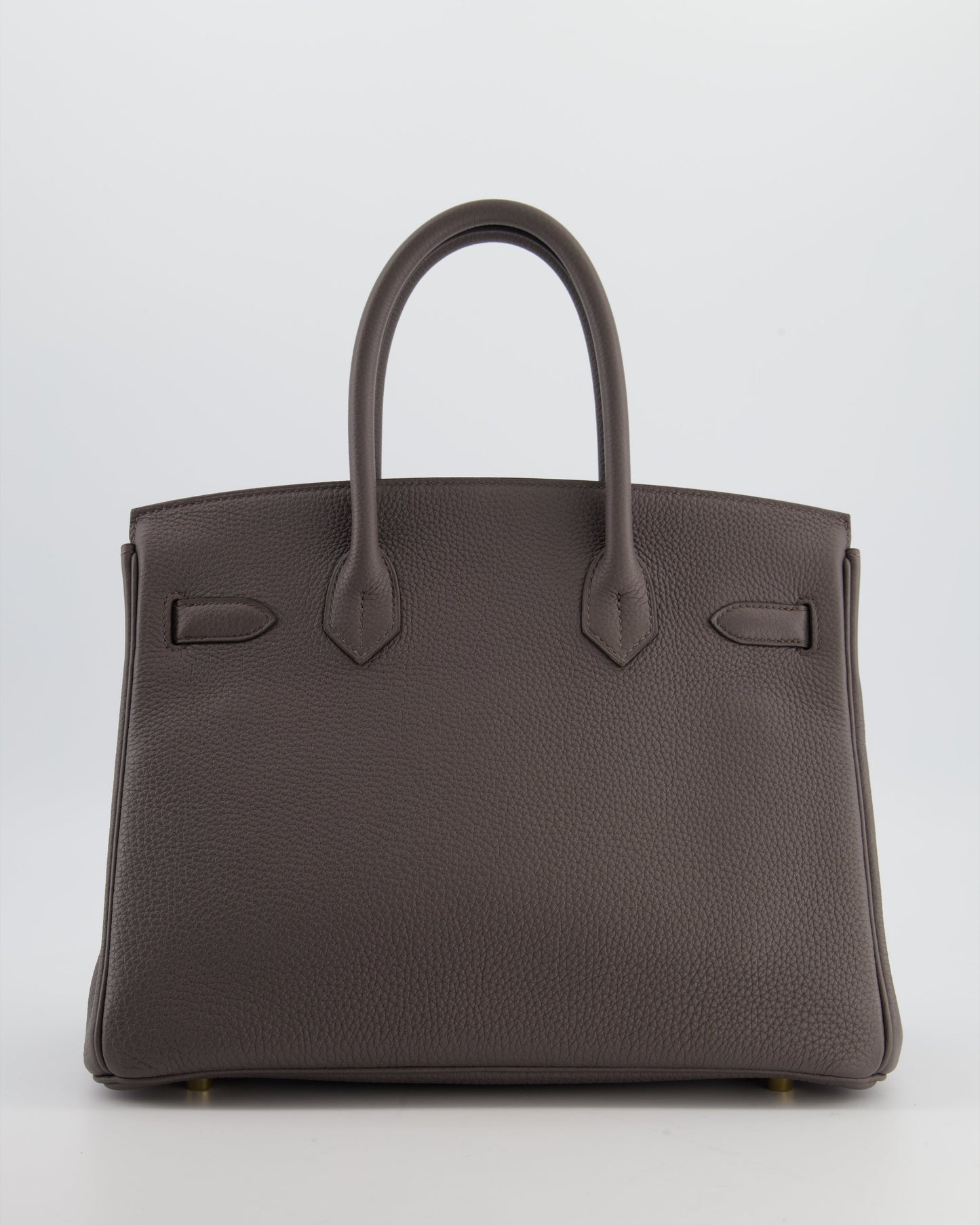 *HOT* The Elite Bags Birkin 30cm Bag in Gris Etain Togo Leather with Gold Hardware