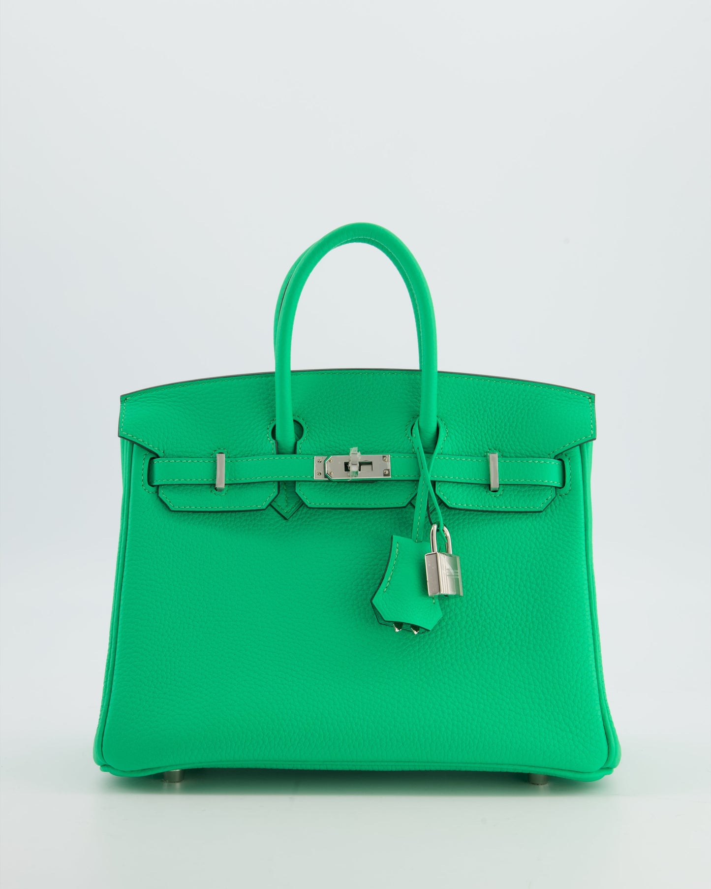 Herm�s Birkin 25 Retourne Bag in Vert Comics Togo Leather with Palladium Hardware