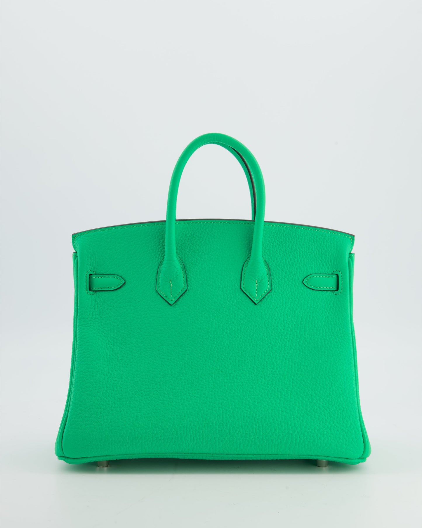Herm�s Birkin 25 Retourne Bag in Vert Comics Togo Leather with Palladium Hardware