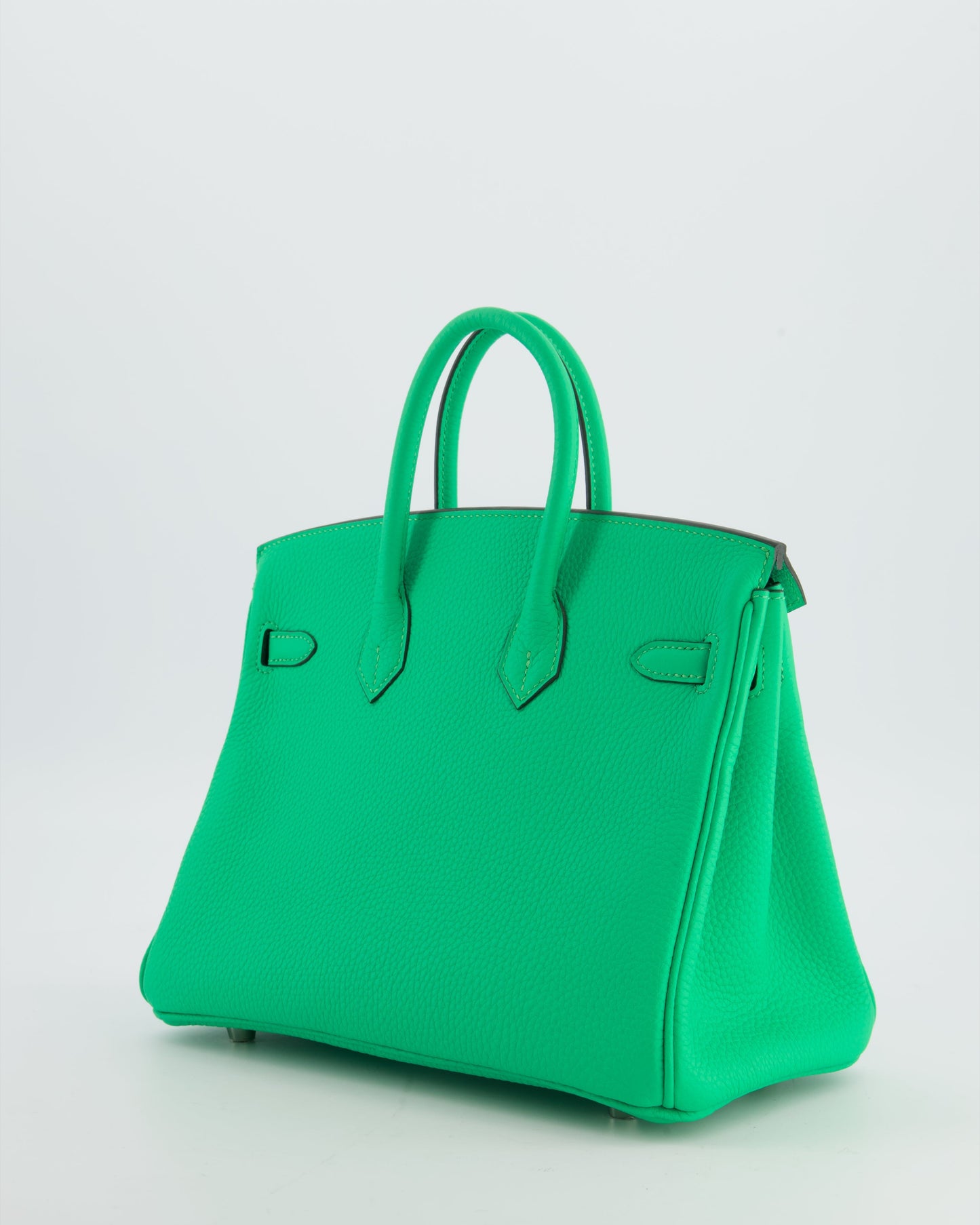 Herm�s Birkin 25 Retourne Bag in Vert Comics Togo Leather with Palladium Hardware
