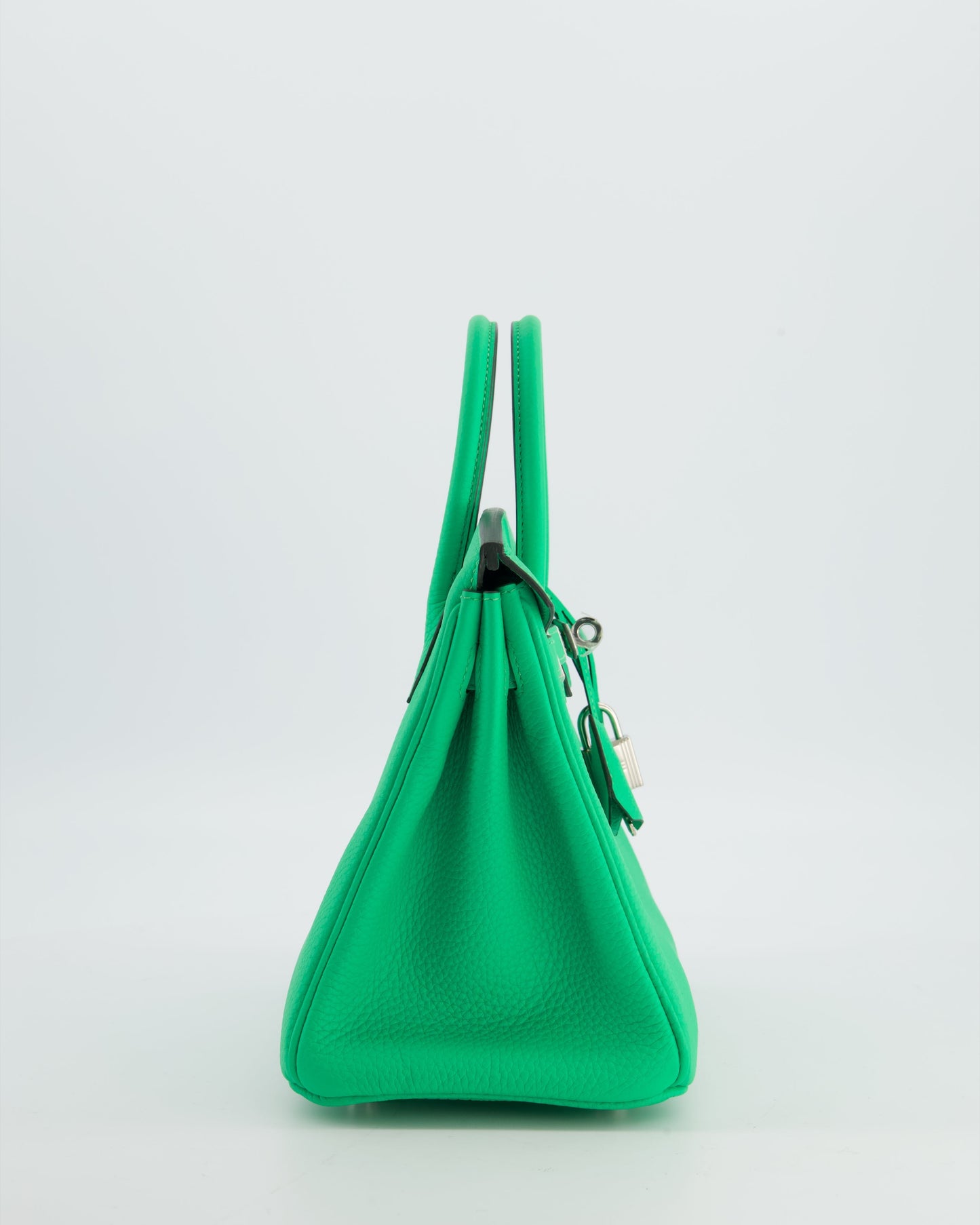 Herm�s Birkin 25 Retourne Bag in Vert Comics Togo Leather with Palladium Hardware