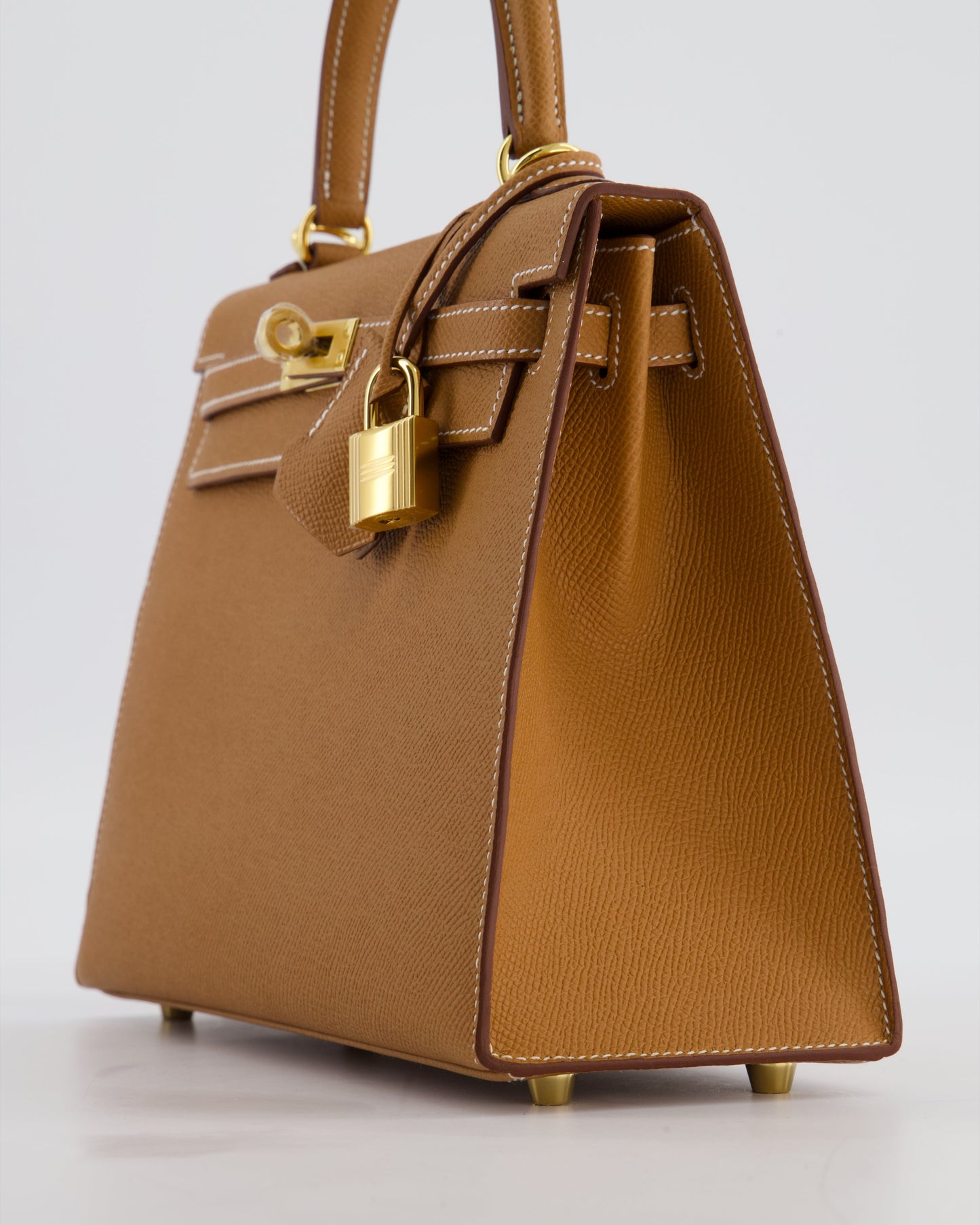 *HOLY GRAIL* Herm�s Kelly 25 Sellier Bag in Gold Epsom Leather with Gold Hardware