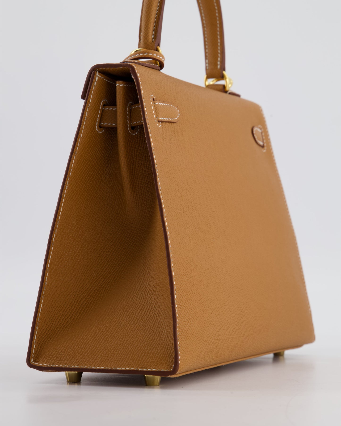 *HOLY GRAIL* Herm�s Kelly 25 Sellier Bag in Gold Epsom Leather with Gold Hardware